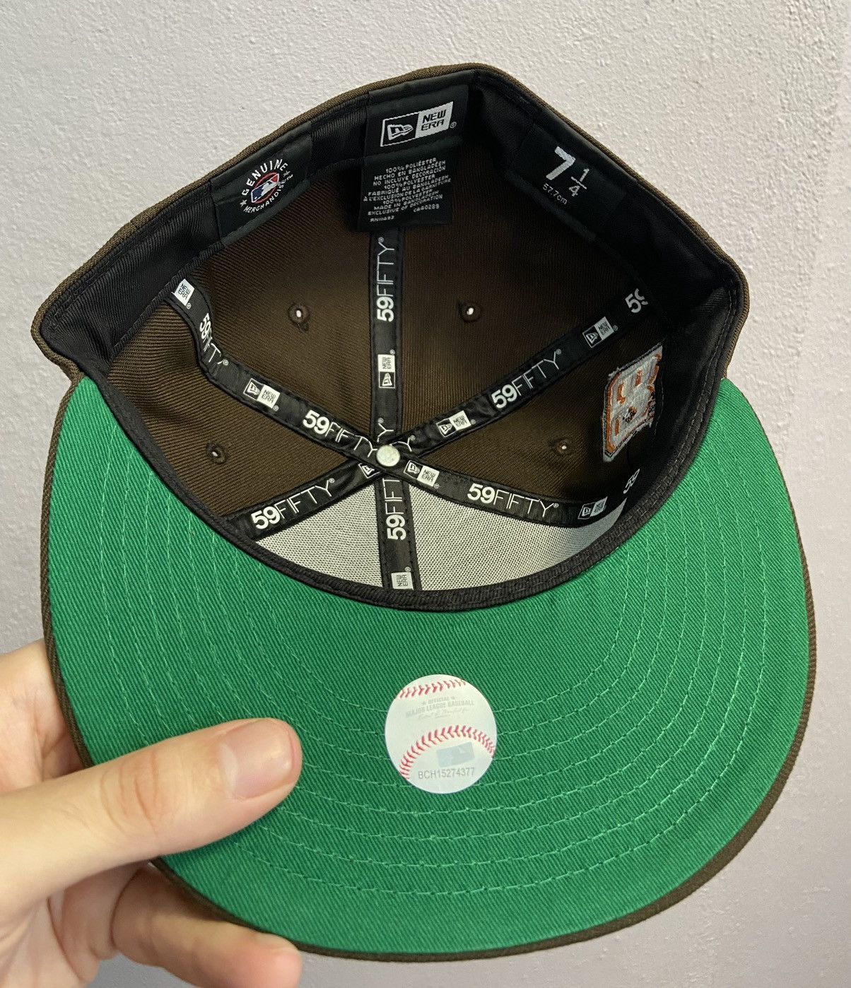 New Era 7 1/4 - Houston Astro's Brown Fitted Hat 'Travis Scott 