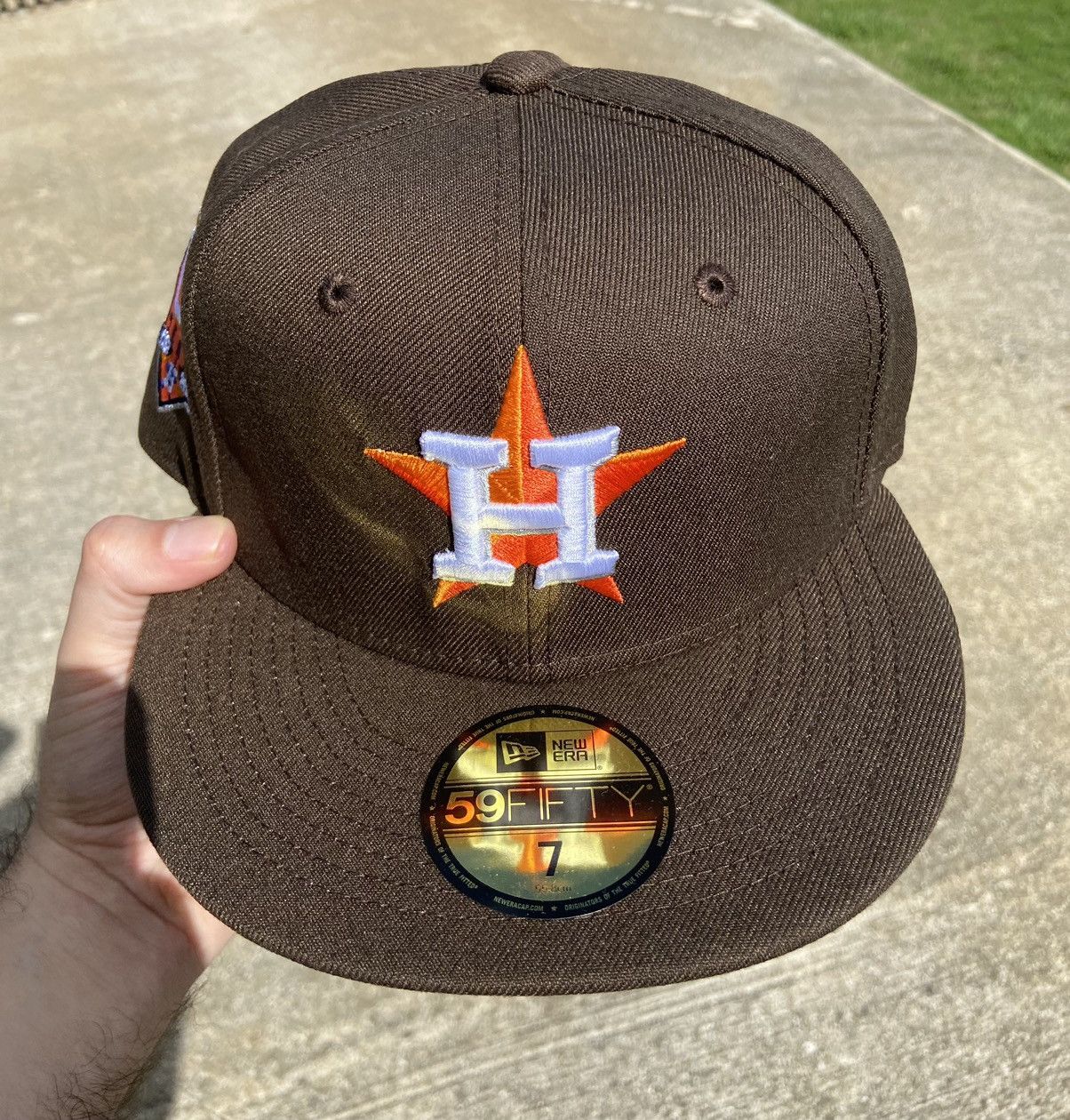 Houston astros fitted hats on sale