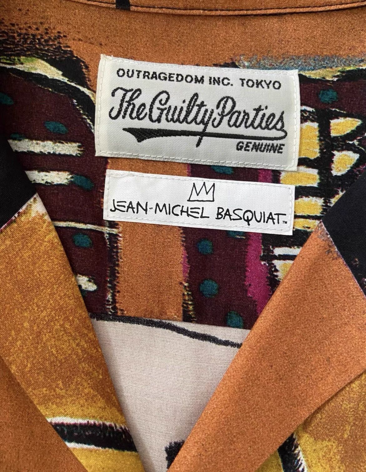 Wacko Maria Wacko Maria Basquiat Hawaiian Shirt Size US M / EU 48-50 / 2 - 2 Thumbnail