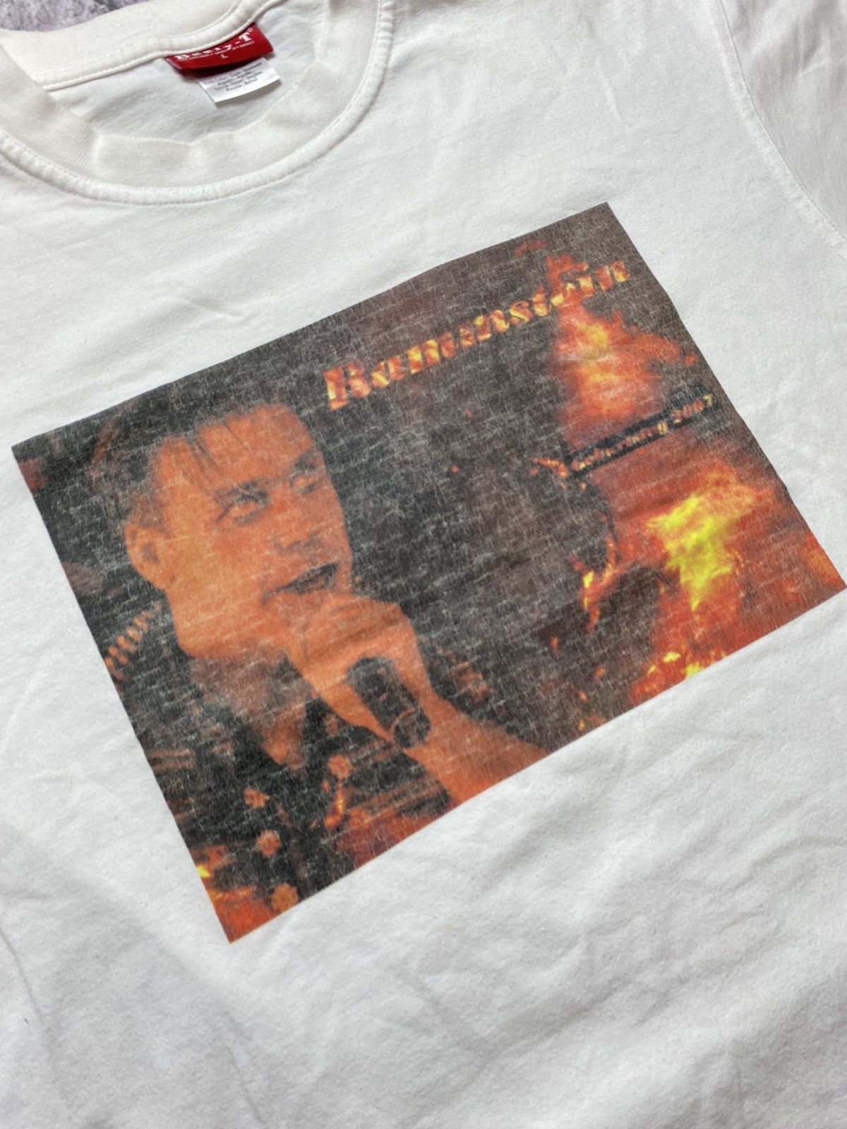 Band Tees Vintage 2007 rammstein rock tee Size US L / EU 52-54 / 3 - 3 Thumbnail
