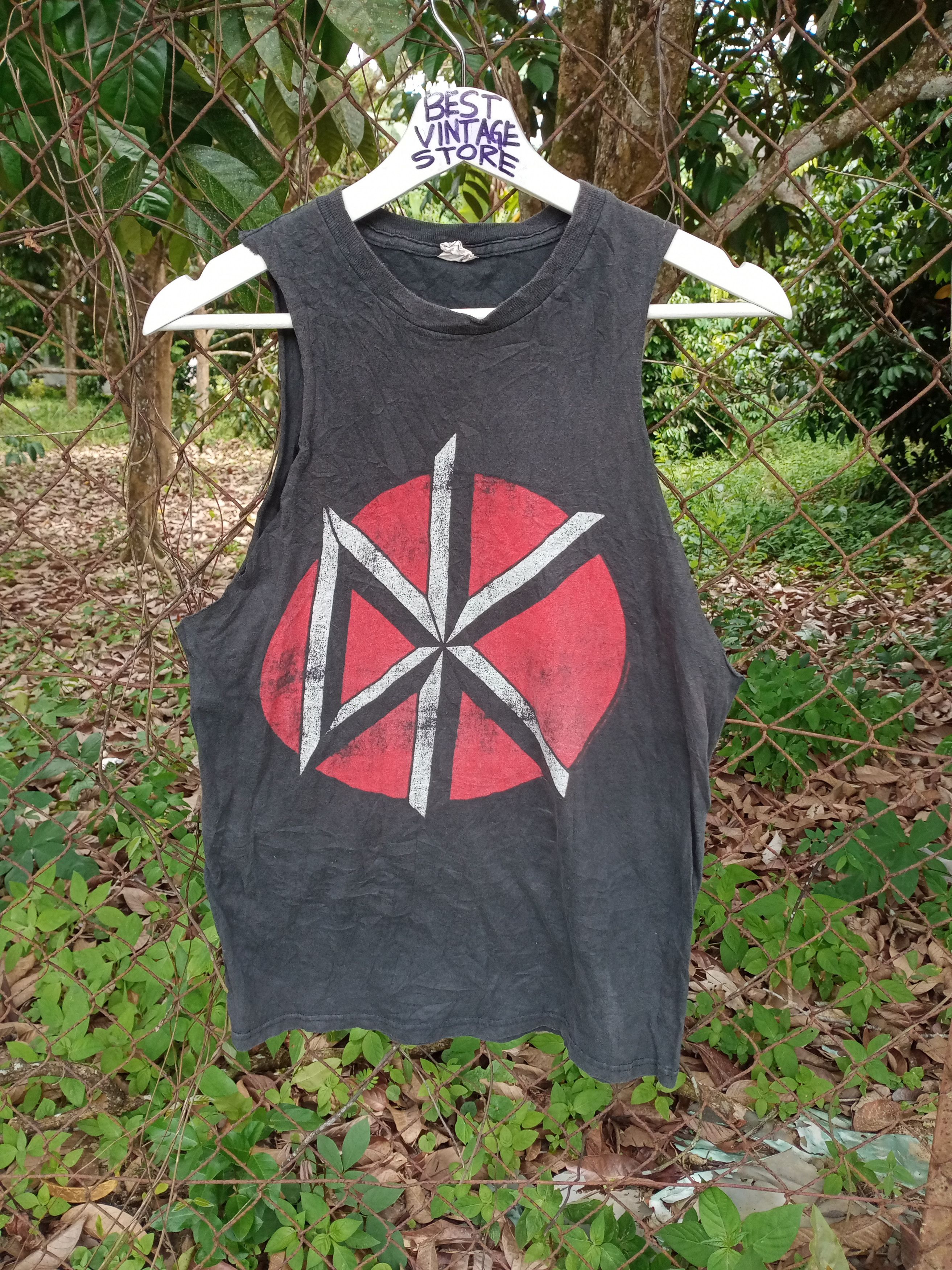 Band Tees × Dead Kennedys Dead Kennedys Band Sleeveless Tshirt Big Logo Size US S / EU 44-46 / 1 - 1 Thumbnail