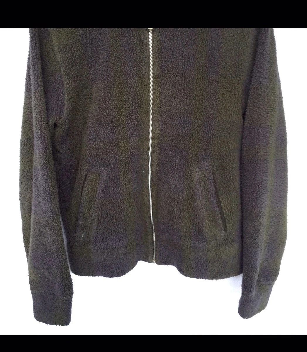 Paul Smith × Vintage Vintage Paul Smith London Sherpa Fleece Bomber Jacket Size M / US 6-8 / IT 42-44 - 6 Thumbnail