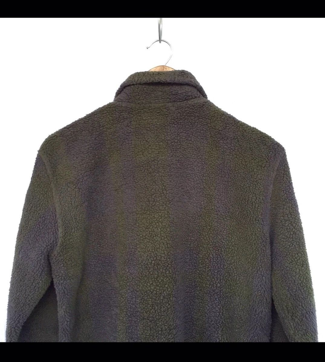 Paul Smith × Vintage Vintage Paul Smith London Sherpa Fleece Bomber Jacket Size M / US 6-8 / IT 42-44 - 4 Thumbnail