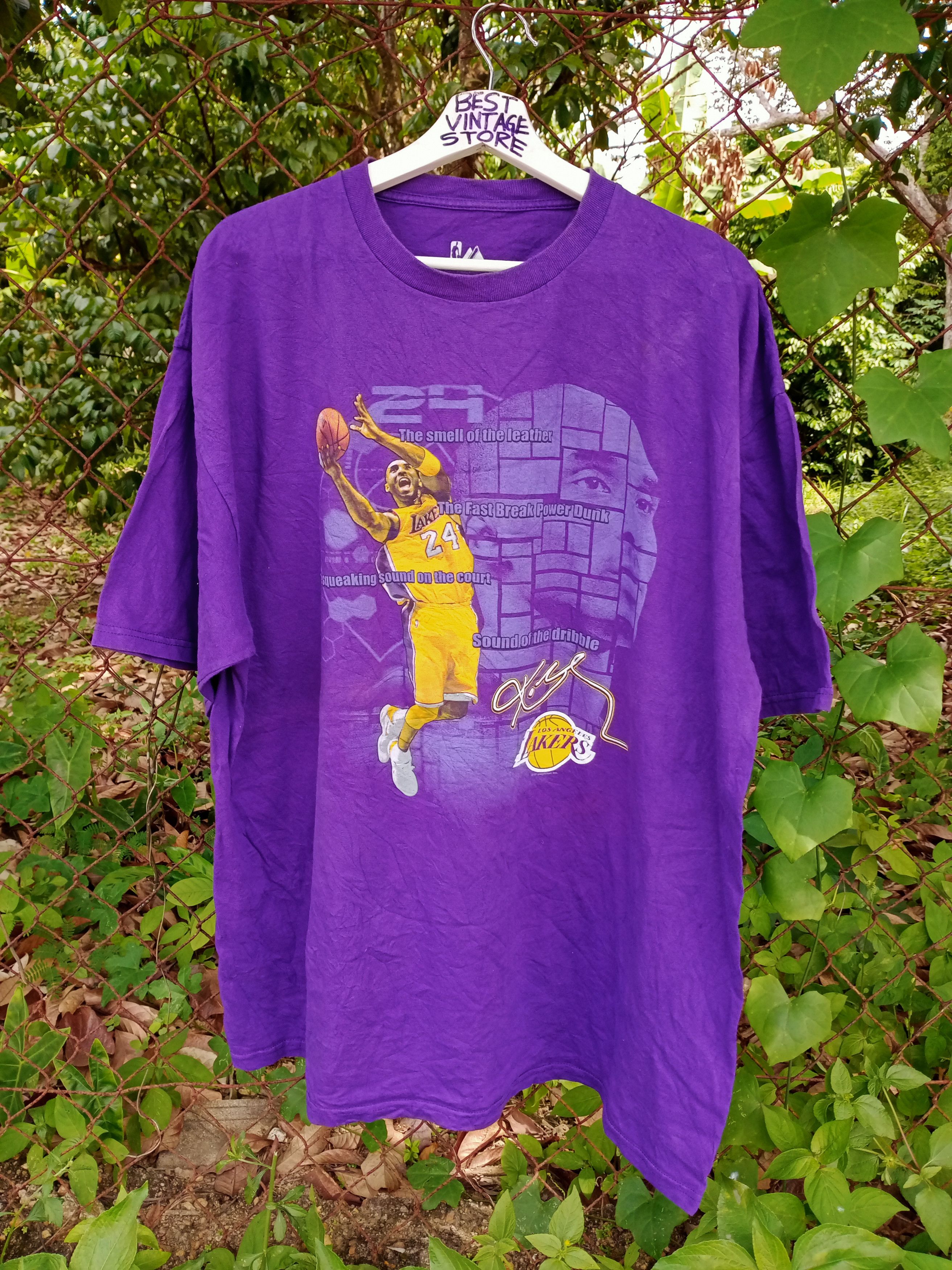 image of Kobe Mentality x L A Lakers Nba La Lakers Legend Kobe Bryant Tshirt - in Blue, Men's (Size 2XL)