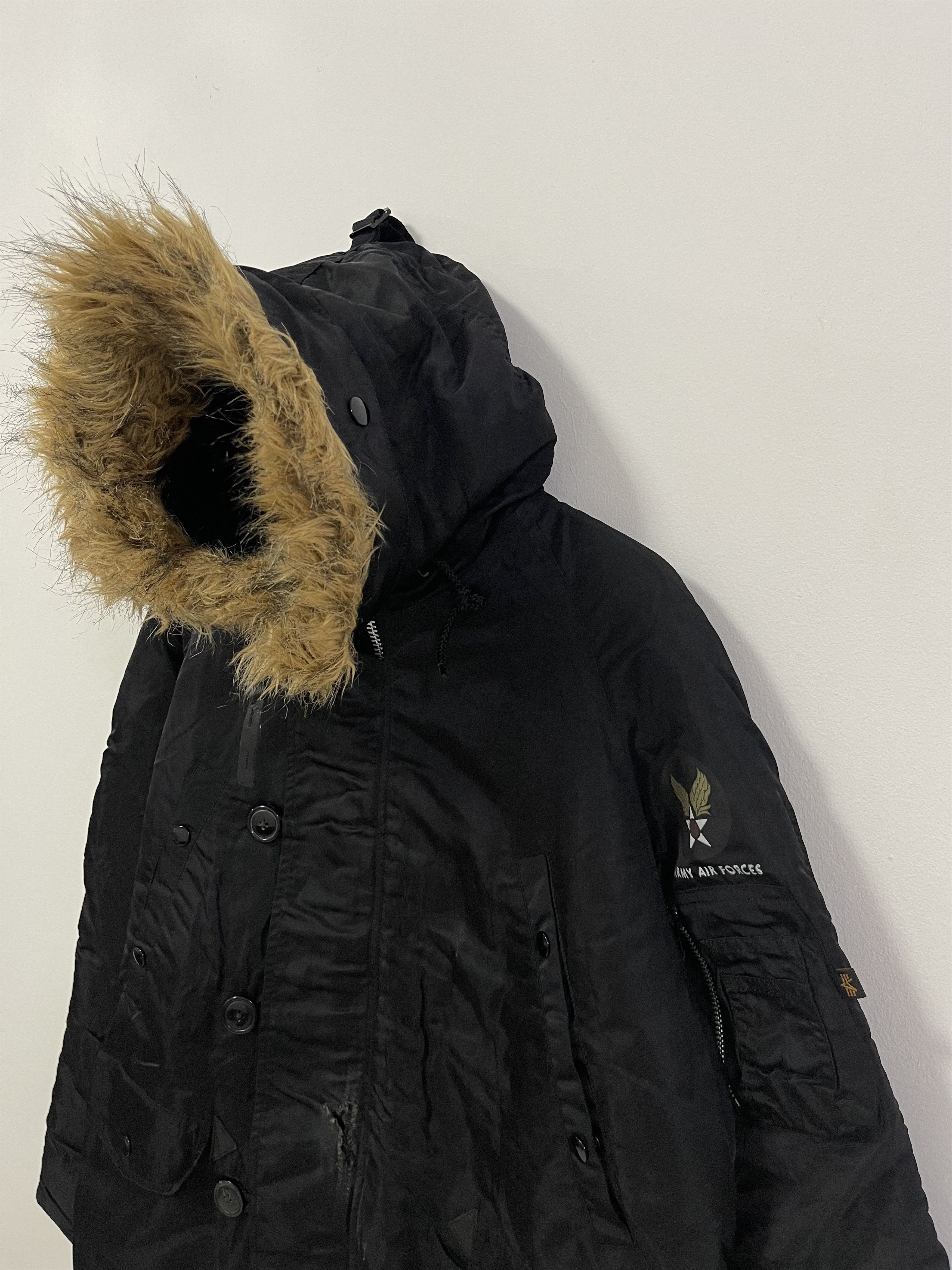 Alpha Industries Alpha Industries Army Air Forces L.G.B Style Parka Jacket Size US S / EU 44-46 / 1 - 2 Thumbnail