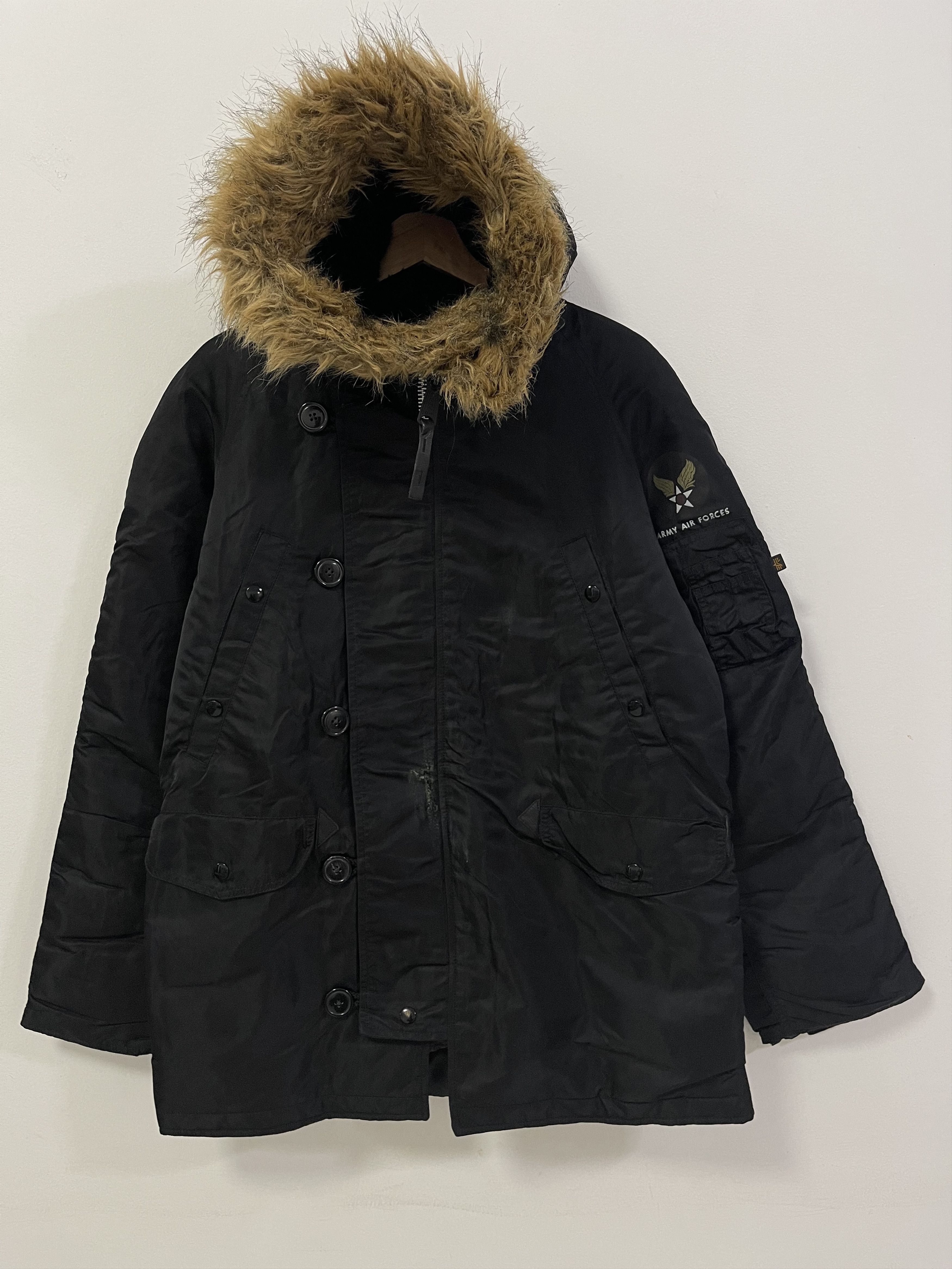 Alpha Industries Alpha Industries Army Air Forces L.G.B Style Parka Jacket Size US S / EU 44-46 / 1 - 1 Thumbnail