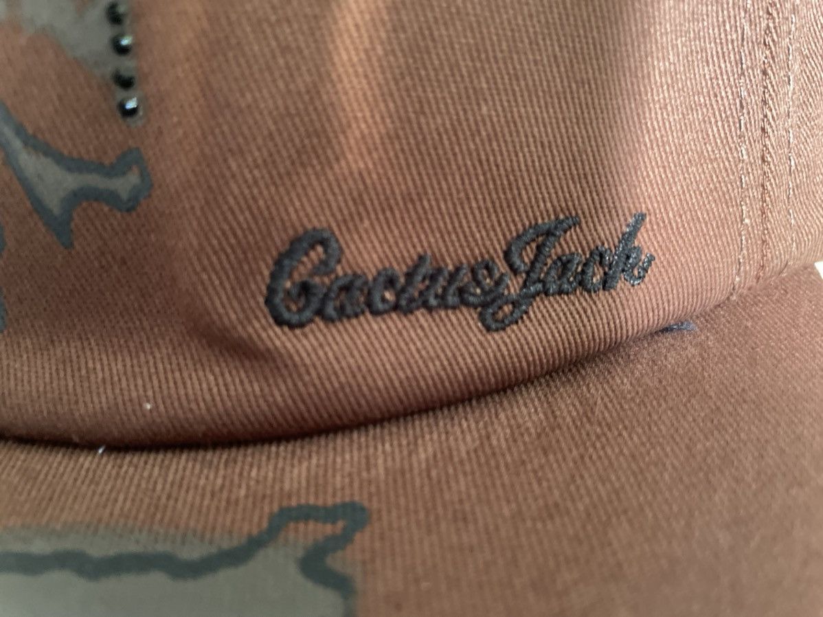 Mastermind Japan × Travis Scott Cactus Jack for Mastermind Hat Skull Brown Rhinestones Size ONE SIZE - 3 Thumbnail