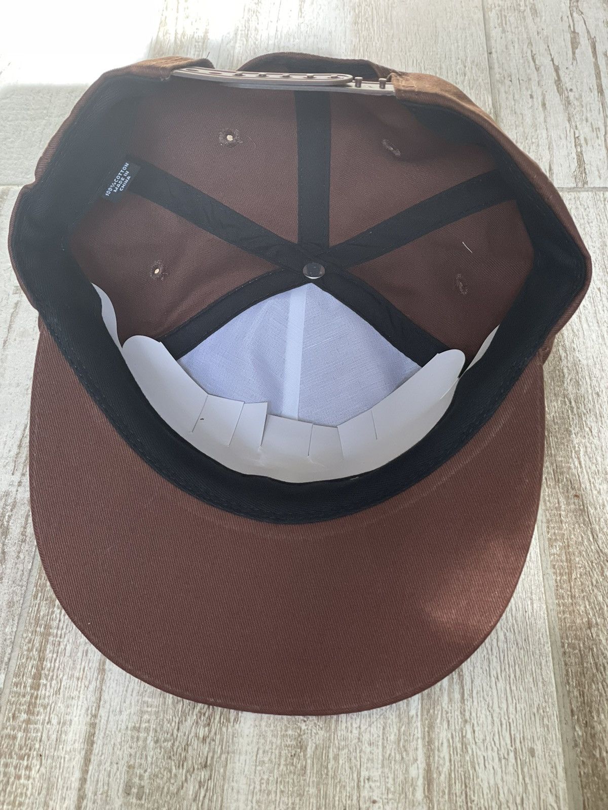 Mastermind Japan × Travis Scott Cactus Jack for Mastermind Hat Skull Brown Rhinestones Size ONE SIZE - 5 Thumbnail