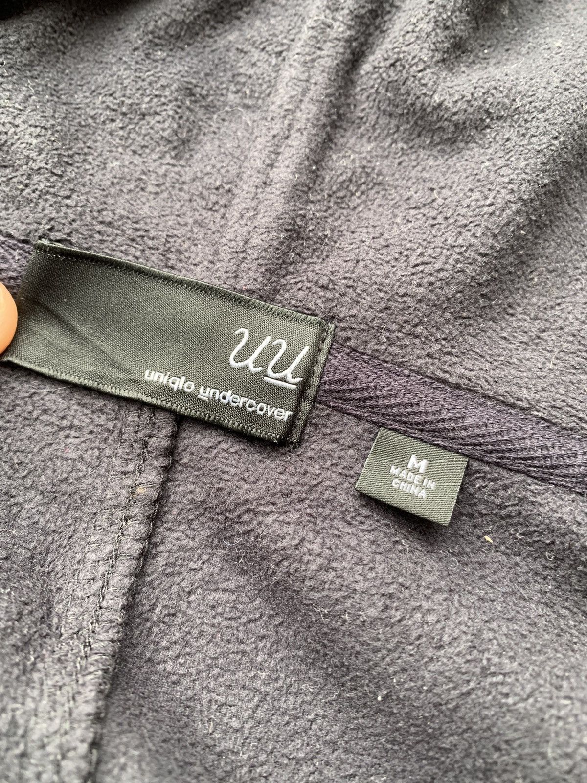 Japanese Brand Uniqlo UU x Undercover Fleece Hooded Jacket Size US M / EU 48-50 / 2 - 9 Thumbnail