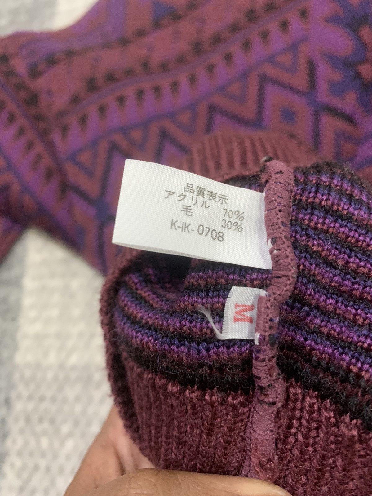 Aran Isles Knitwear × Designer BACKGAMMON 80s Navajo Intarsia Knit Pullover Jumper Sweater Size US M / EU 48-50 / 2 - 14 Thumbnail