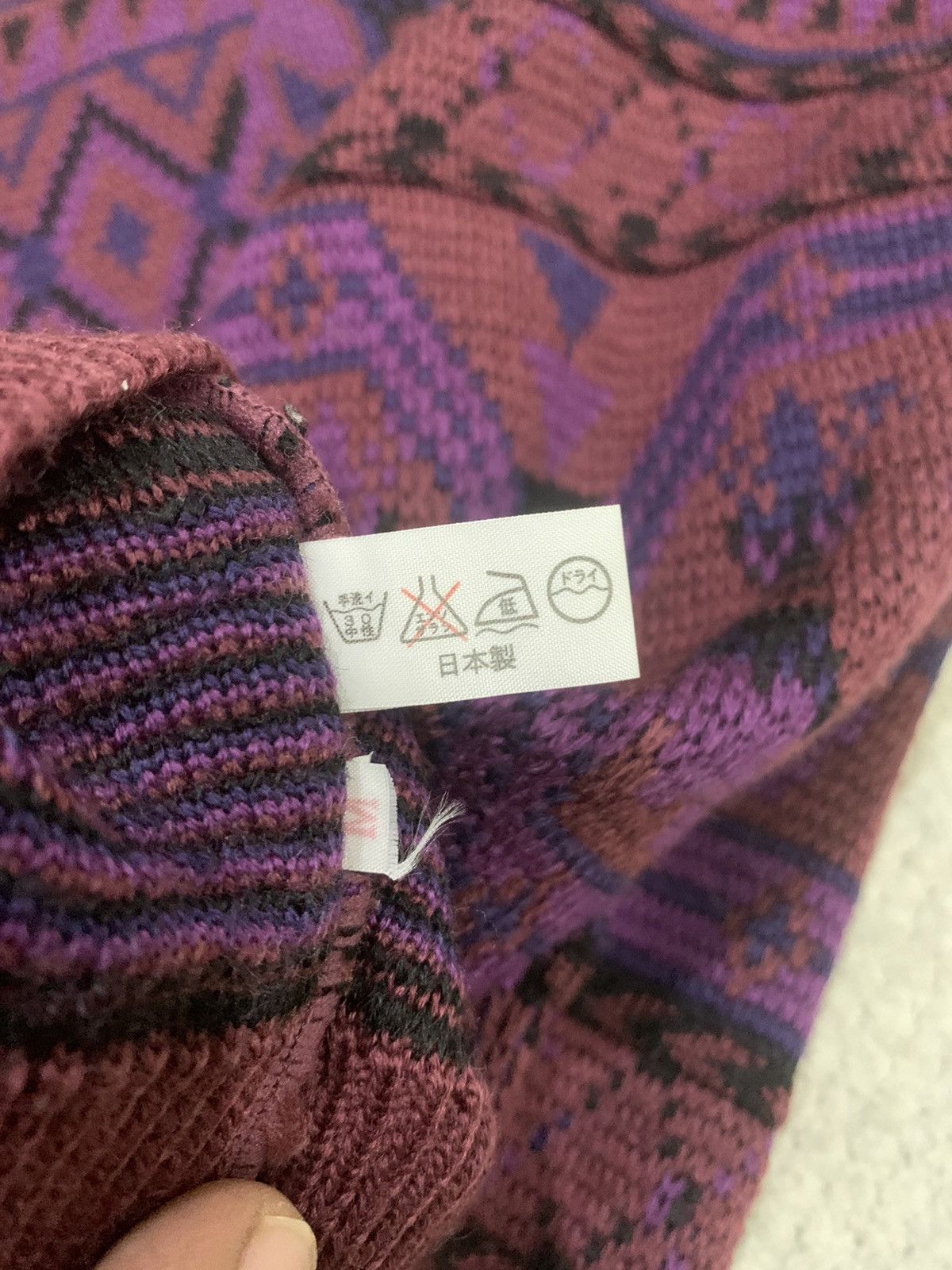 Aran Isles Knitwear × Designer BACKGAMMON 80s Navajo Intarsia Knit Pullover Jumper Sweater Size US M / EU 48-50 / 2 - 15 Thumbnail
