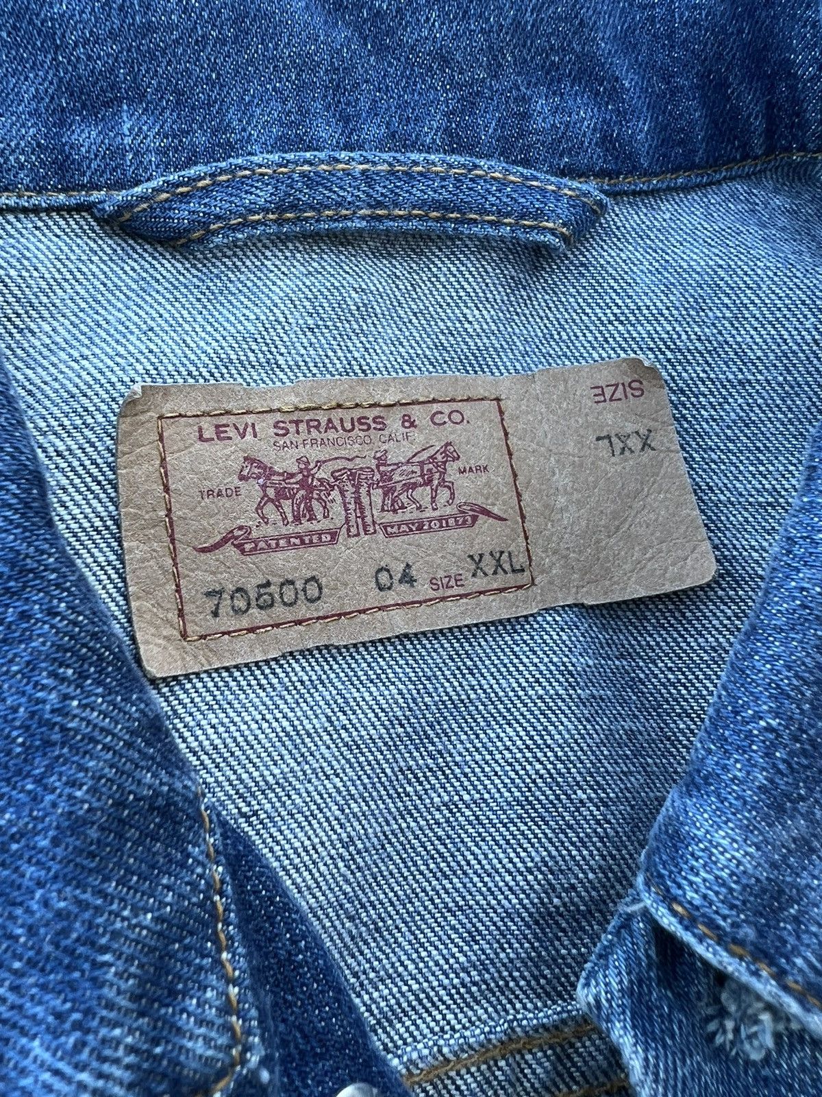 Levi's Levi’s vintage denim jacket Size US XXL / EU 58 / 5 - 3 Thumbnail