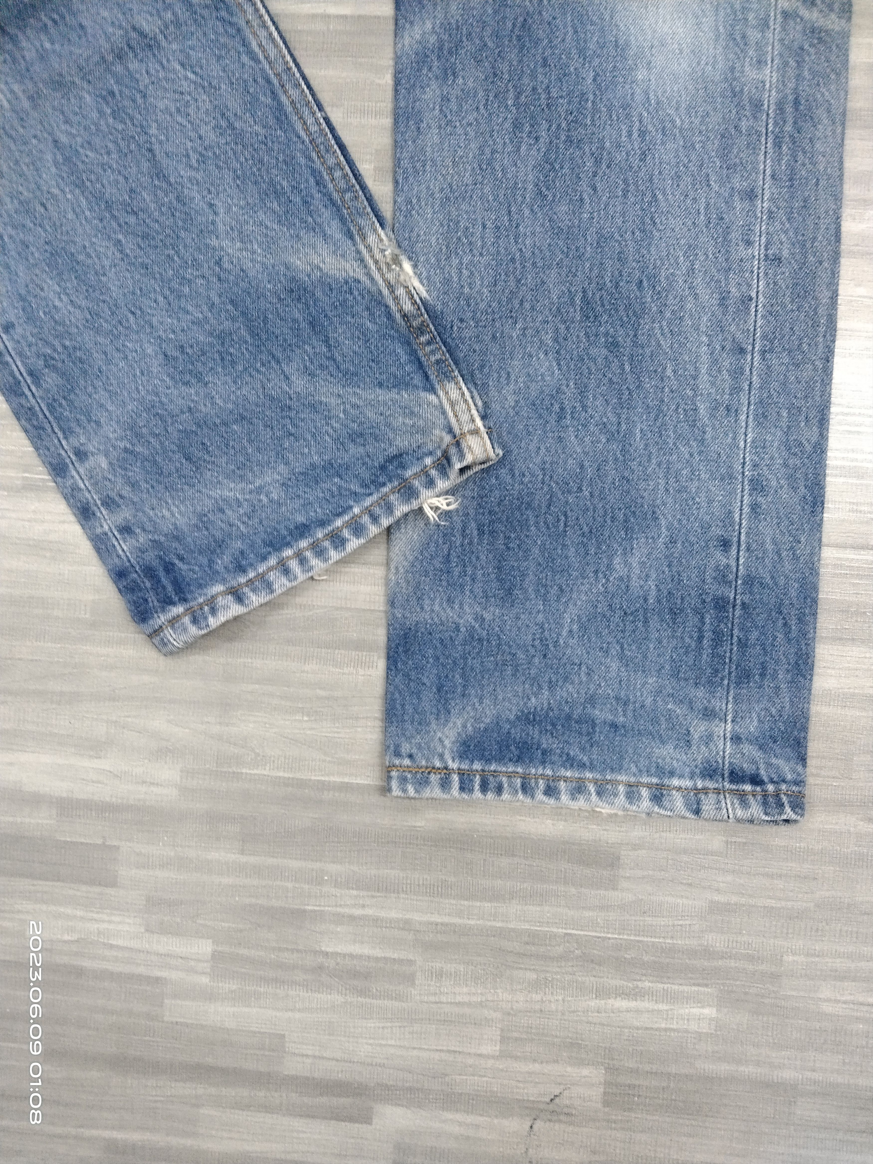Levi's VINTAGE 2000s LEVIS 501 DENIM PANTS Size US 30 / EU 46 - 7 Thumbnail