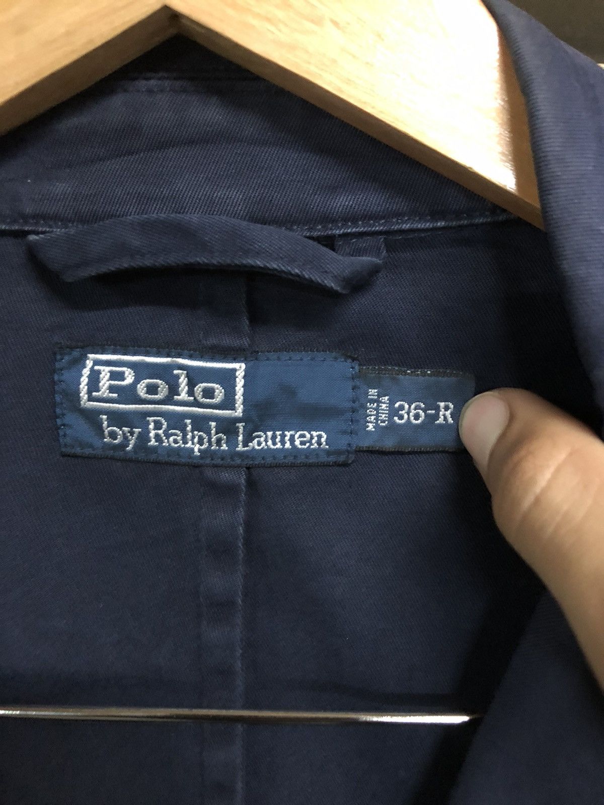 Polo Ralph Lauren Polo Ralph Lauren Washed Chino Blazer/Suit Jacket Size 36R - 8 Thumbnail