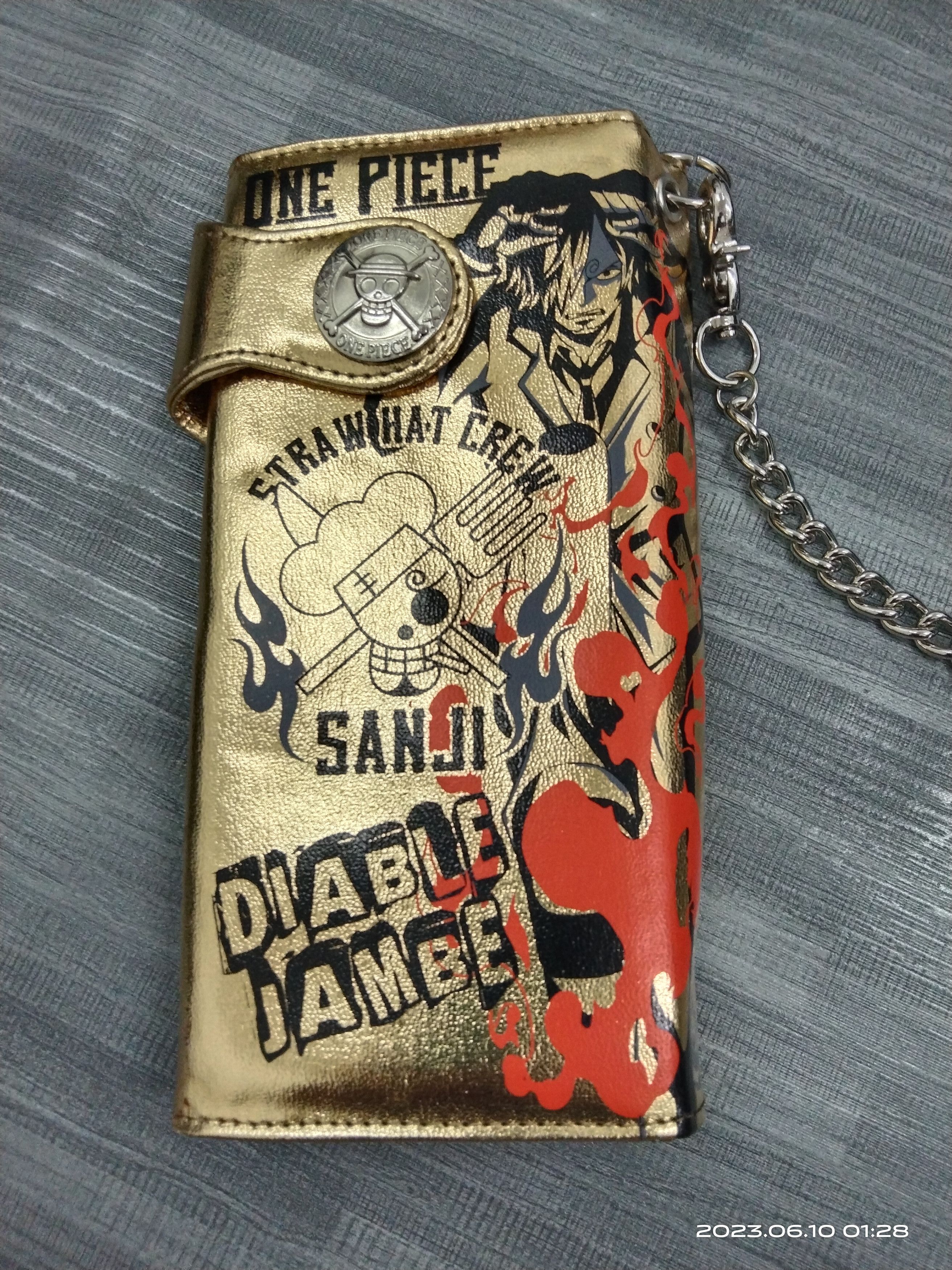 Anime × One Piece ONE PIECE STRAW HAT CREW LONG WALLET CHAIN Size ONE SIZE - 5 Thumbnail