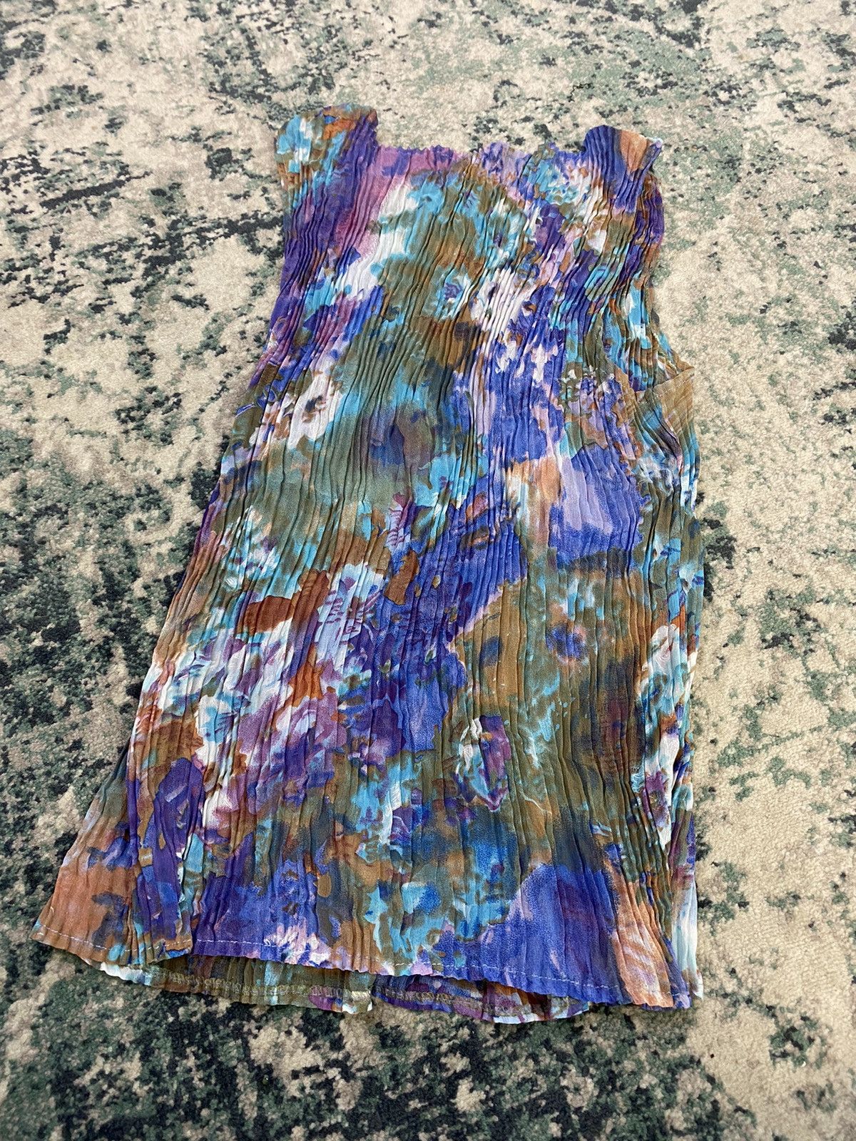 Japanese Brand Issey Miyake Pleat Please Style Abstract Pleated Top Size M / US 6-8 / IT 42-44 - 10 Thumbnail