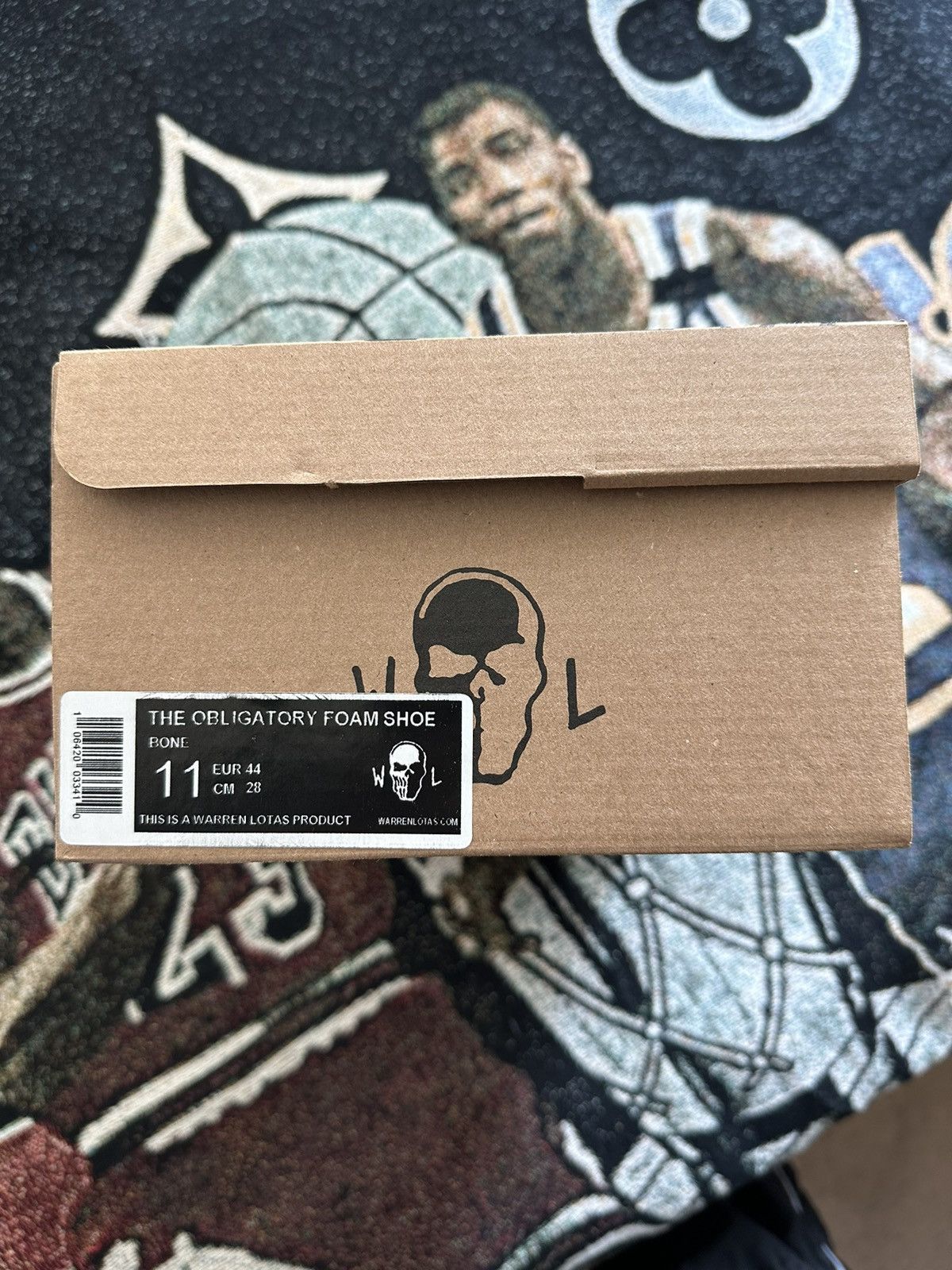 Warren Lotas Warren Lotas Obligatory Foam Shoe (Skull) Size US 11 / EU 44 - 8 Thumbnail