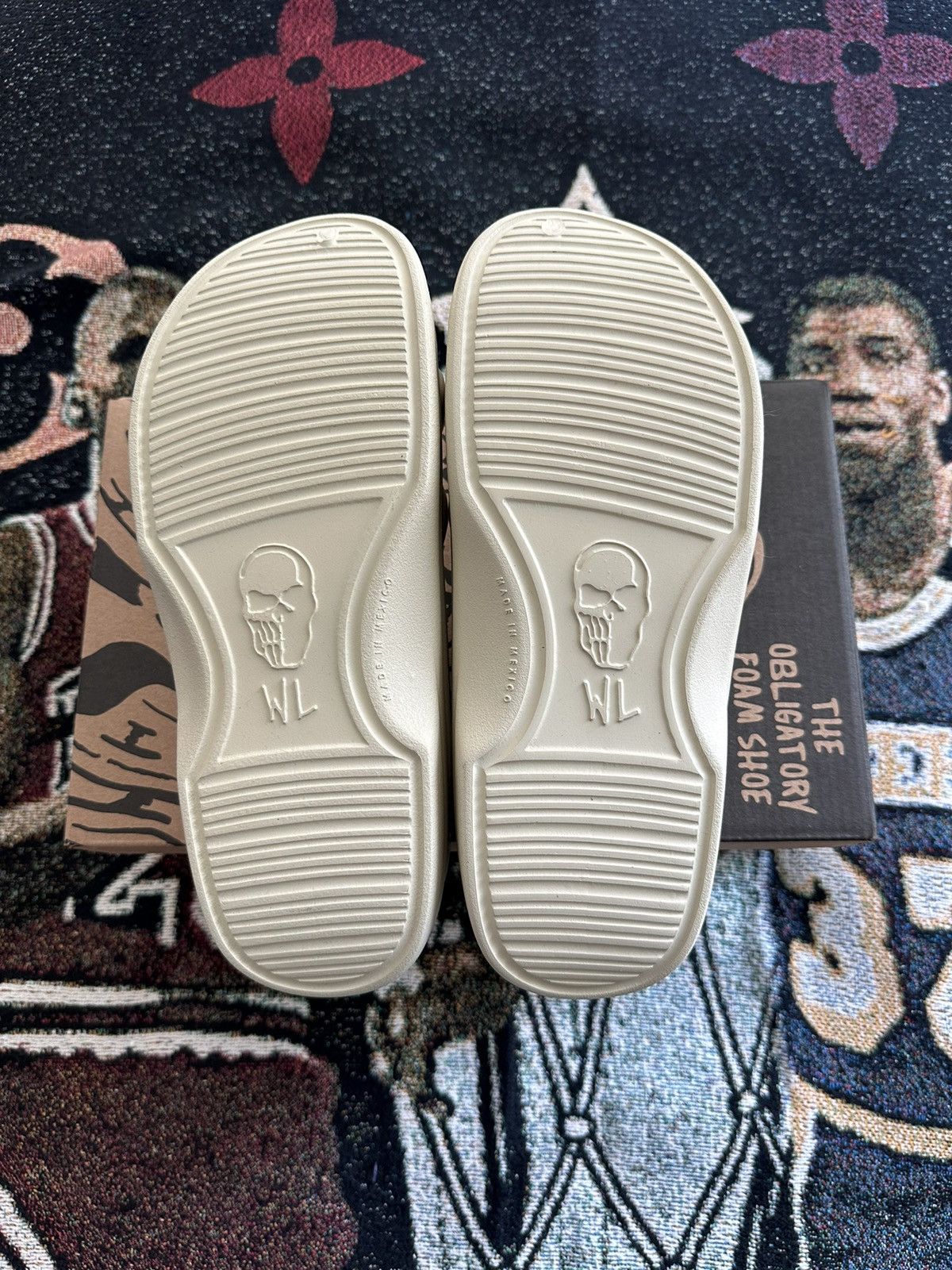 Warren Lotas Warren Lotas Obligatory Foam Shoe (Skull) Size US 11 / EU 44 - 4 Thumbnail
