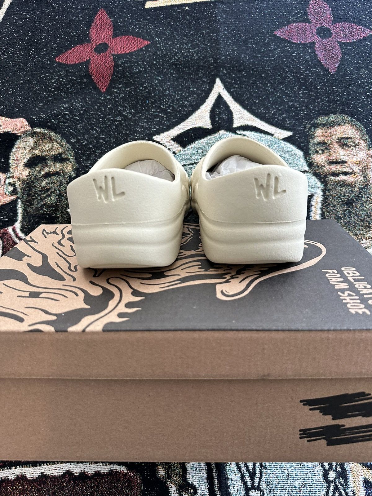 Warren Lotas Warren Lotas Obligatory Foam Shoe (Skull) Size US 11 / EU 44 - 6 Thumbnail