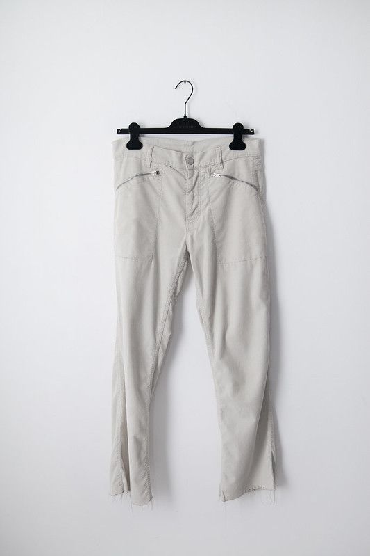 Image of Helmut Lang Vintage Corduroy Jeans in Off White, Men's (Size 31)