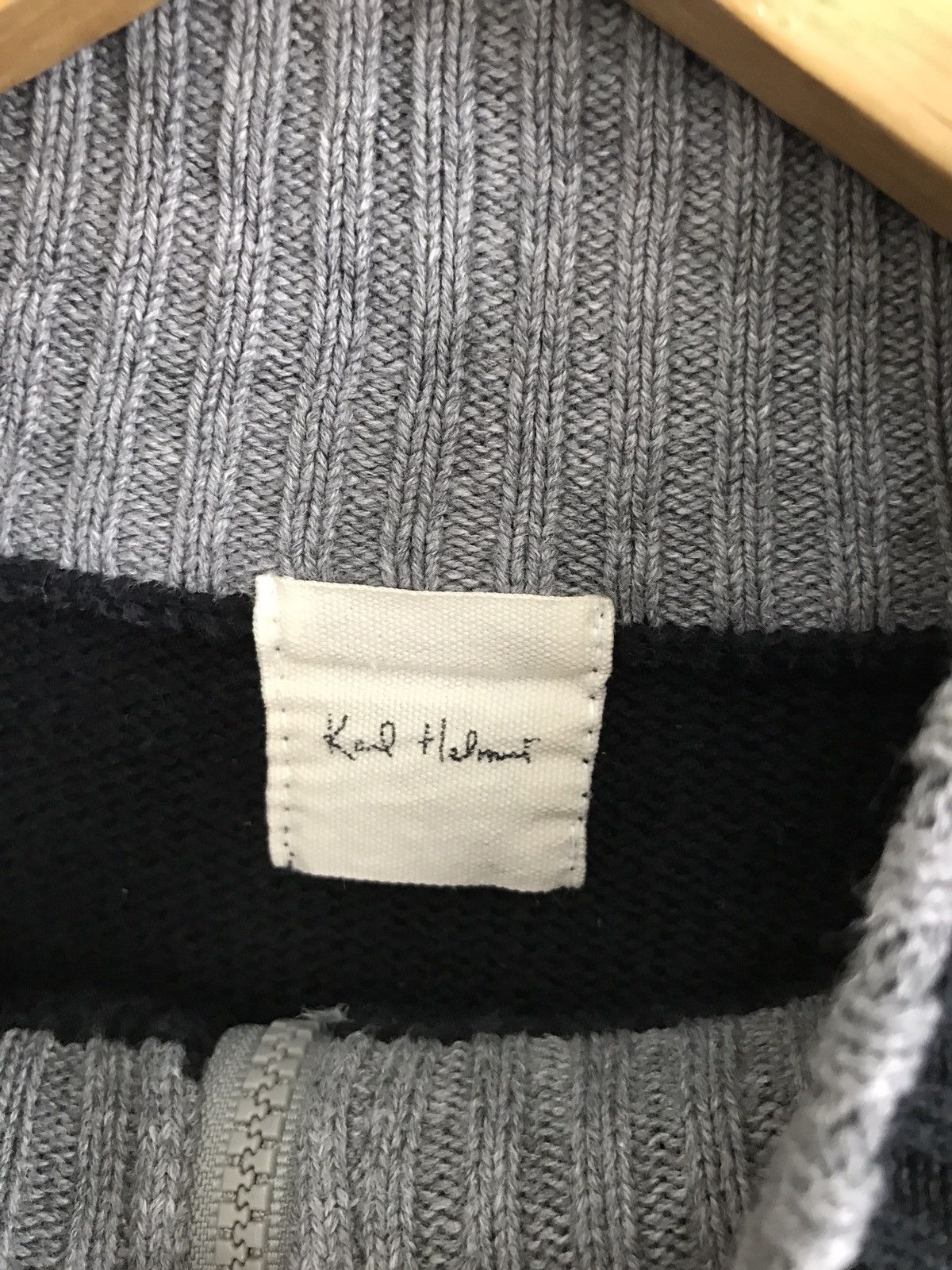 Japanese Brand Karl Helmut Hand Knit Sweatshirt