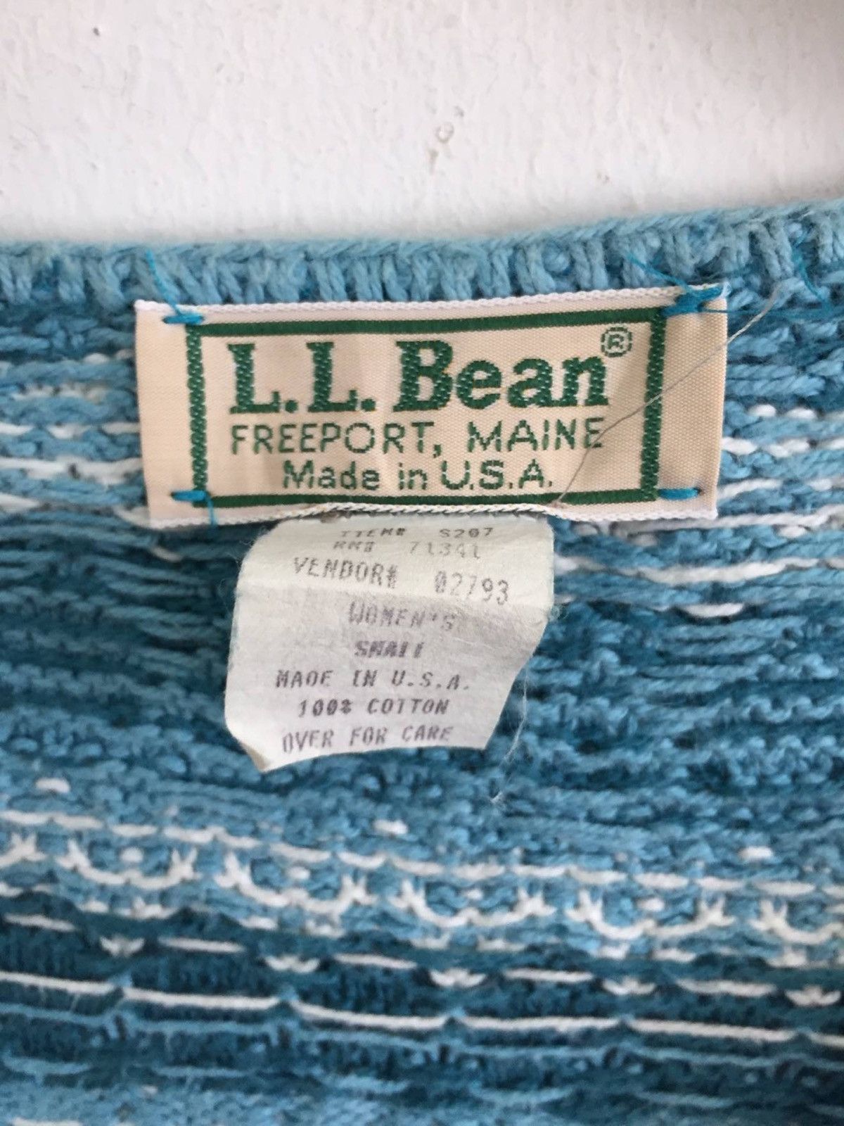 L.L. Bean LL BEAN Size S Armpit 23"Sweater Jumper Knit Size US S / EU 44-46 / 1 - 4 Thumbnail