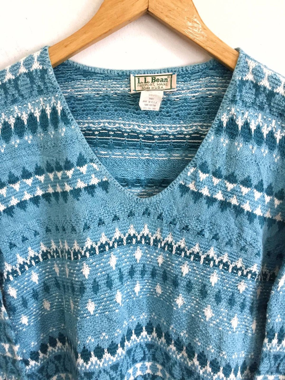 L.L. Bean LL BEAN Size S Armpit 23"Sweater Jumper Knit Size US S / EU 44-46 / 1 - 3 Thumbnail