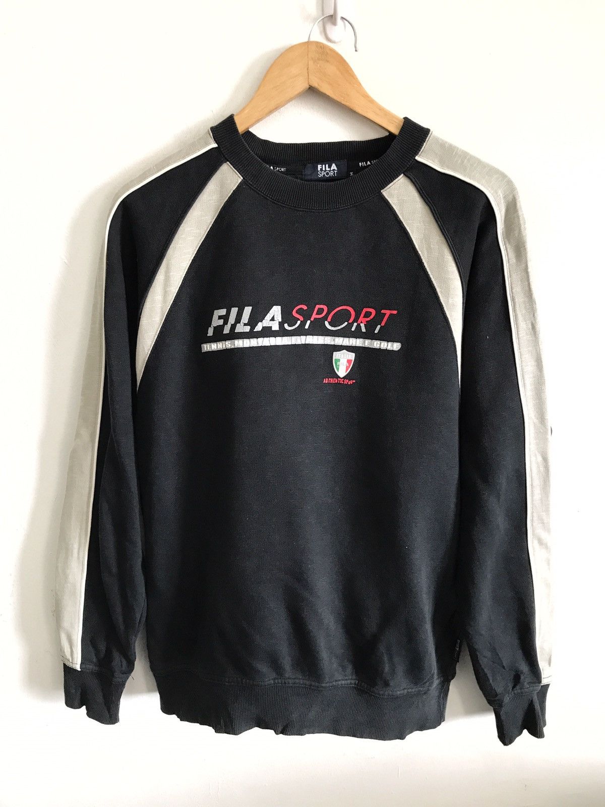 Fila Sport Crewneck Sweatshirt Big Spell Out Logo
