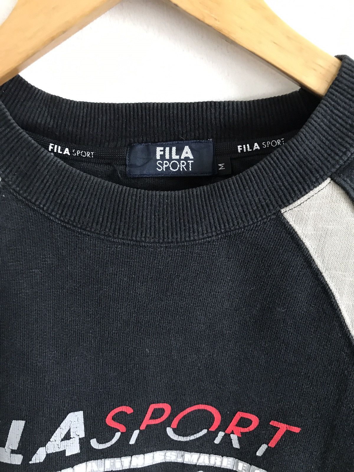 Fila Fila Sport Crewneck Sweatshirt Big Spell Out Logo Size US M / EU 48-50 / 2 - 4 Thumbnail