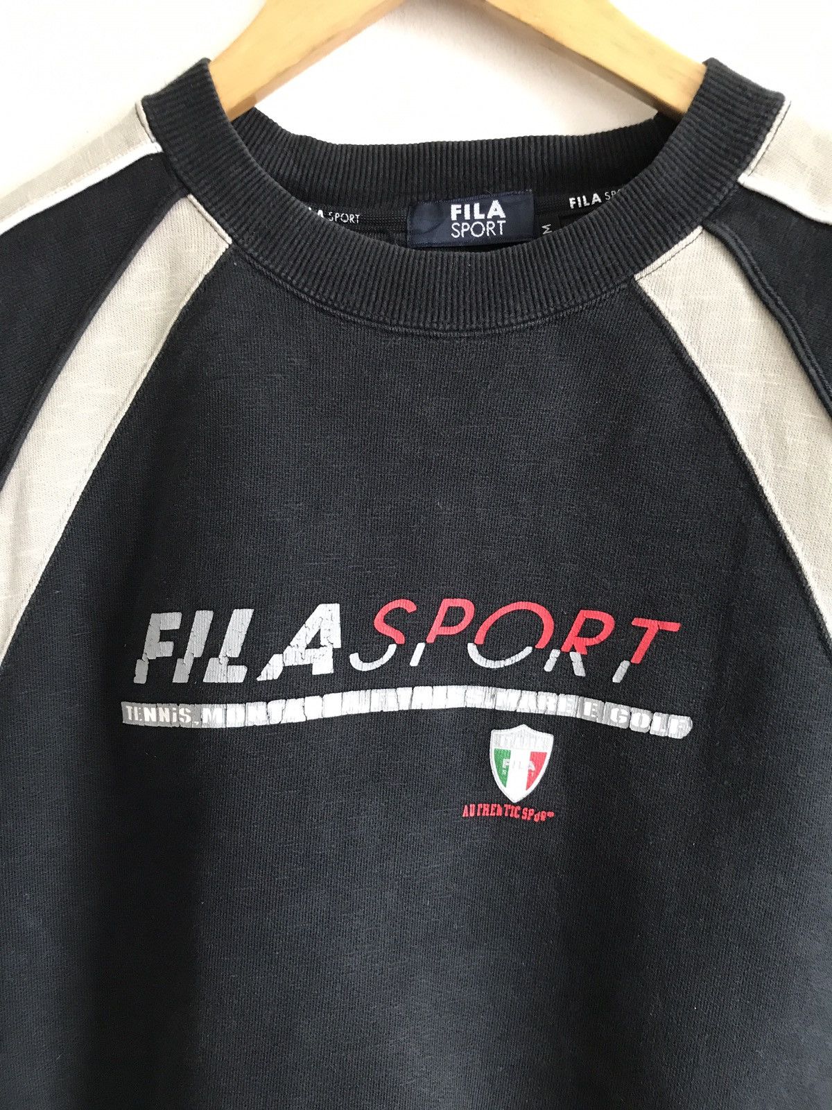 Fila Fila Sport Crewneck Sweatshirt Big Spell Out Logo Size US M / EU 48-50 / 2 - 3 Thumbnail