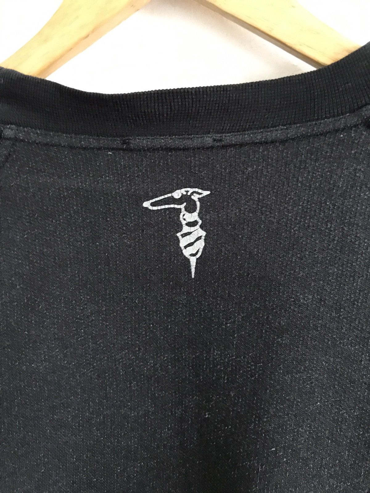 Trussardi Trussardi Big Logo Spell Out Crewneck Sweatshirt Size US L / EU 52-54 / 3 - 4 Thumbnail