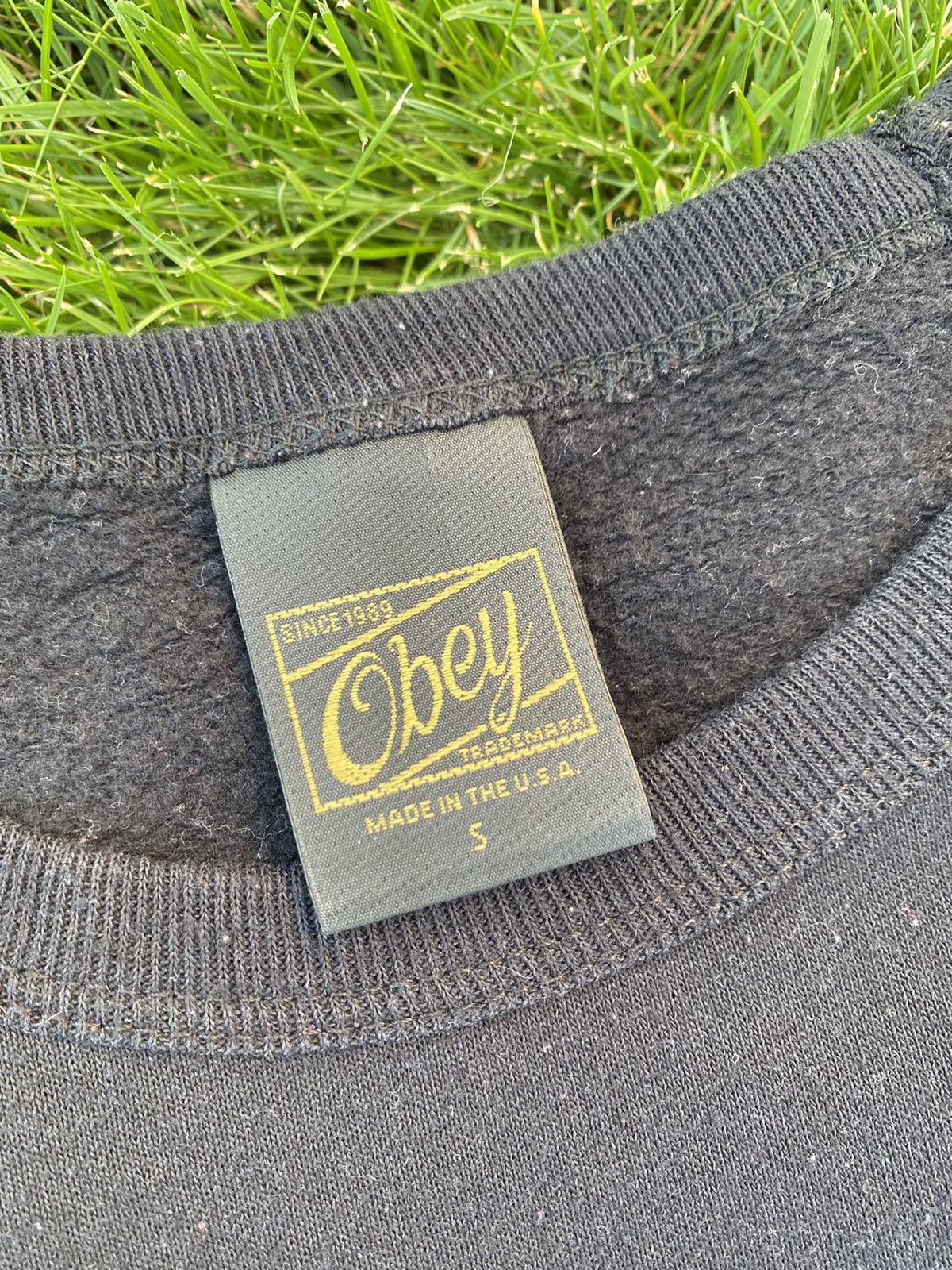 Obey Obey Gucci vibe rare og sweatshirt Size US S / EU 44-46 / 1 - 4 Thumbnail