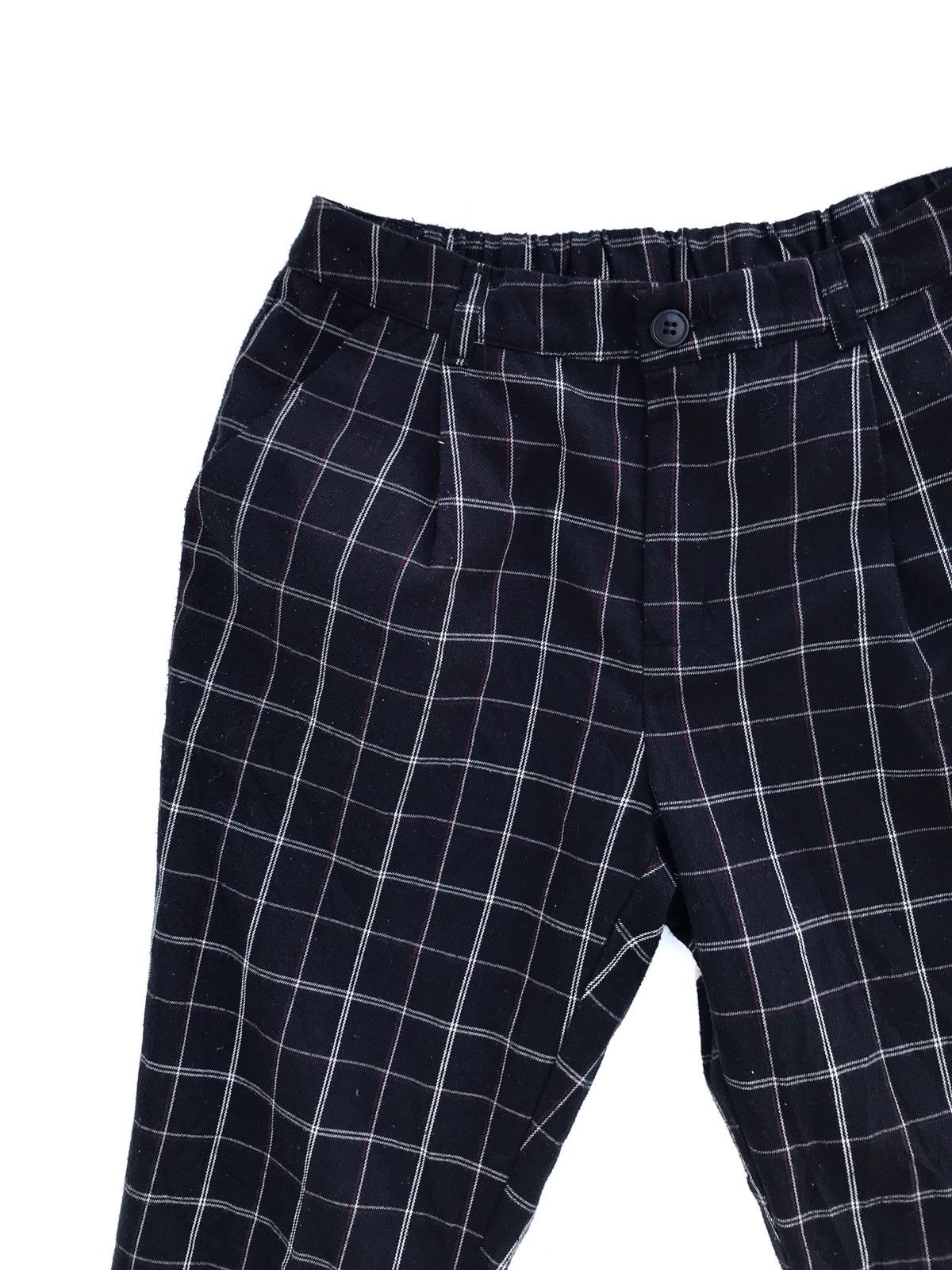 Japanese Brand Japanese Brand Chocol Raffine Checkered Pants Size US 26 / EU 42 - 1 Thumbnail