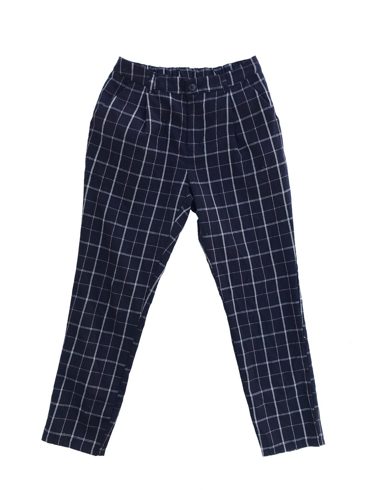 Japanese Brand Japanese Brand Chocol Raffine Checkered Pants Size US 26 / EU 42 - 2 Thumbnail