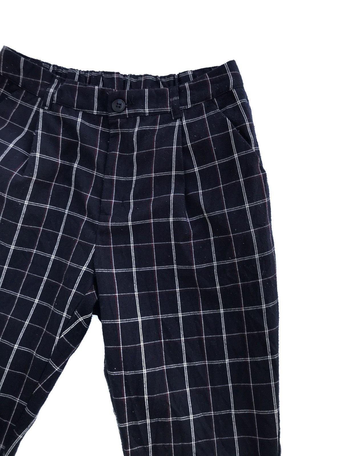 Japanese Brand Japanese Brand Chocol Raffine Checkered Pants Size US 26 / EU 42 - 4 Thumbnail