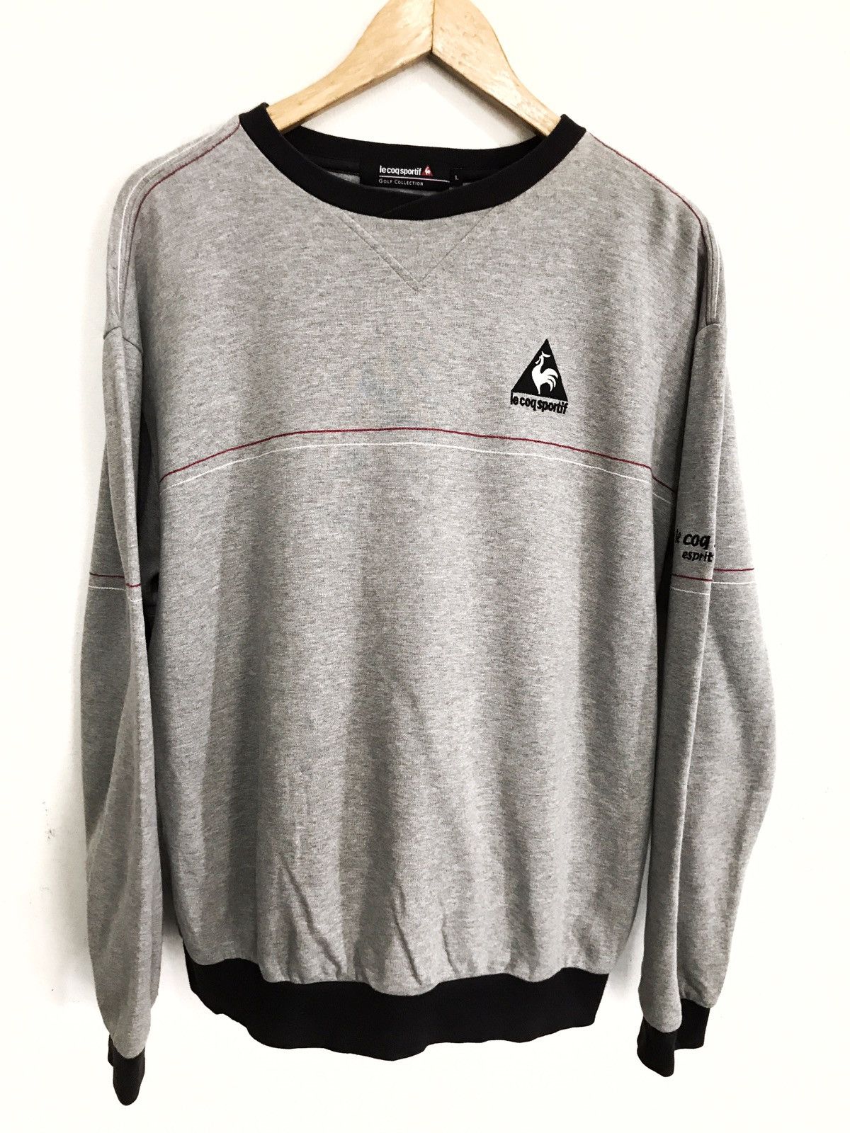 Le Coq Sportif Le Coq Sportif Crewneck Sweatshirt Size US L / EU 52-54 / 3 - 1 Thumbnail
