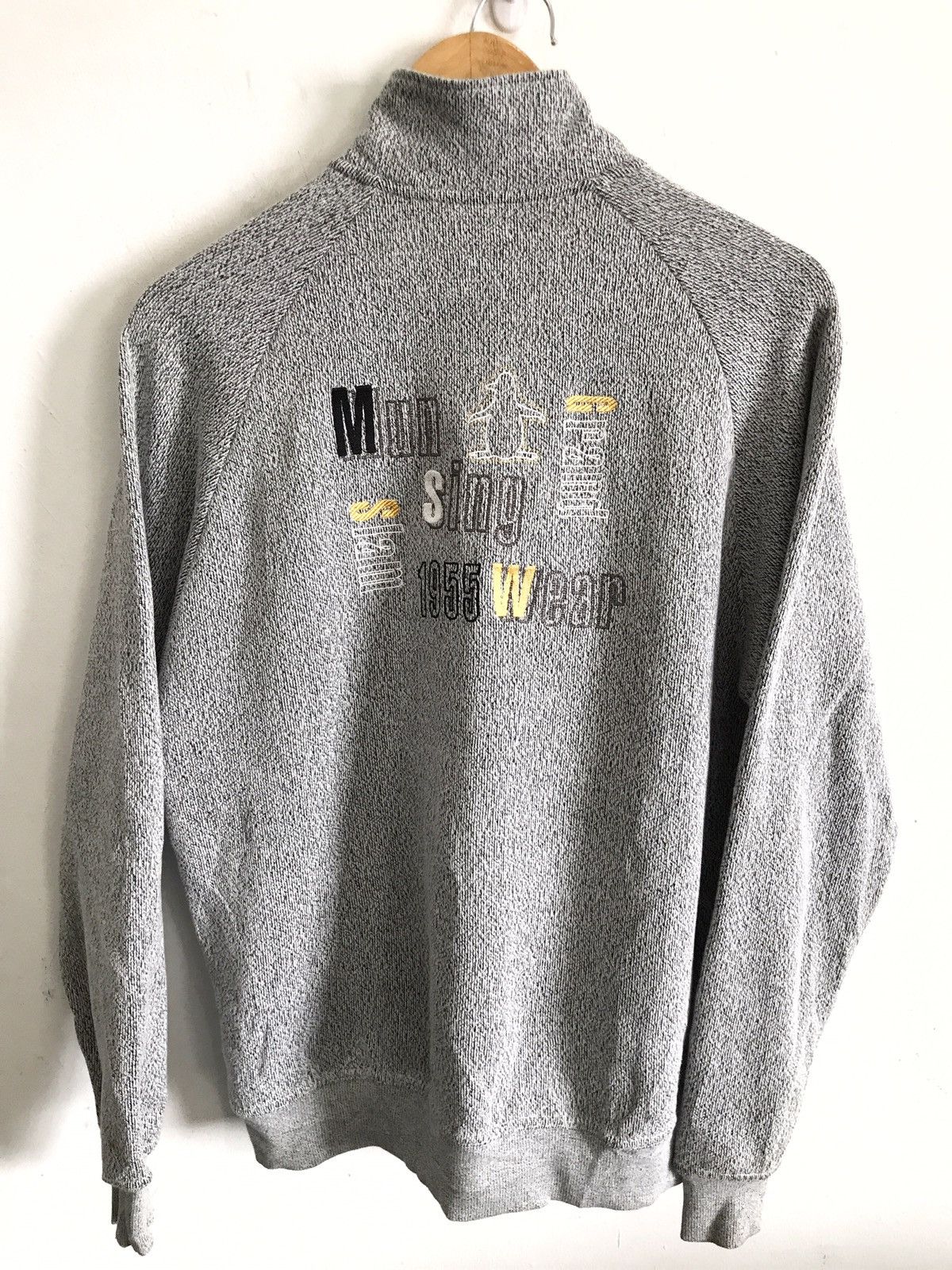 Japanese Brand Japanese Brand Munsingwear Pullover Half Zipper Sweatshirt Size US L / EU 52-54 / 3 - 1 Thumbnail