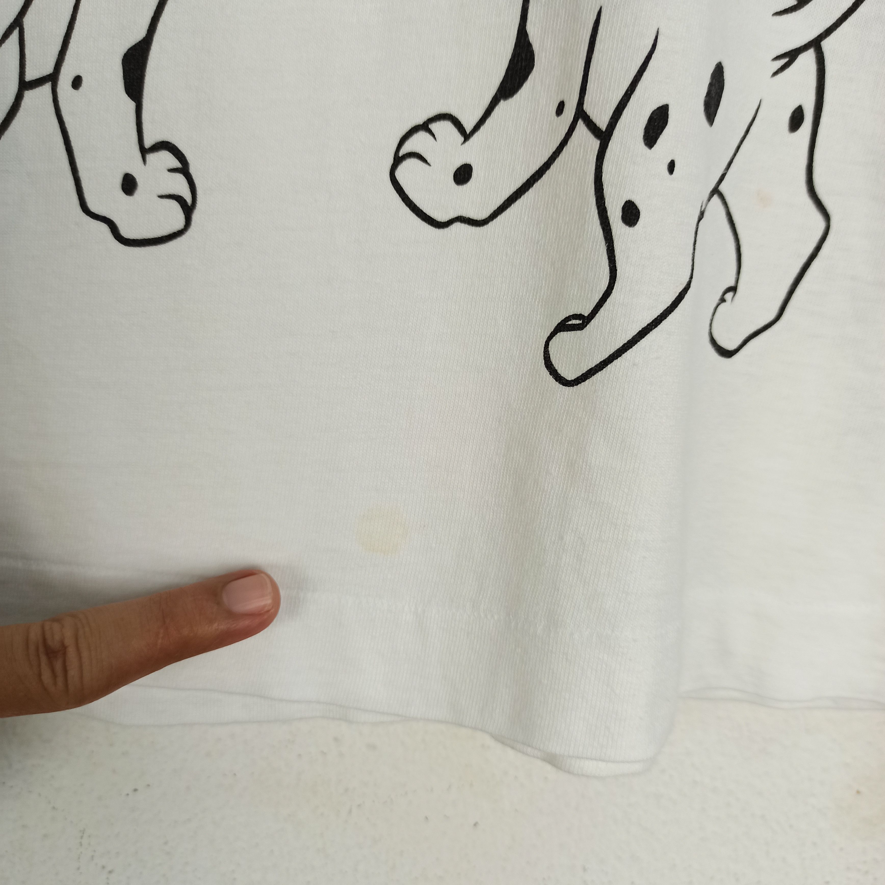 Cartoon Network Rare Vintage 90s Disney’s 101 DALMATIANS Fullprint Tee Size US M / EU 48-50 / 2 - 6 Thumbnail