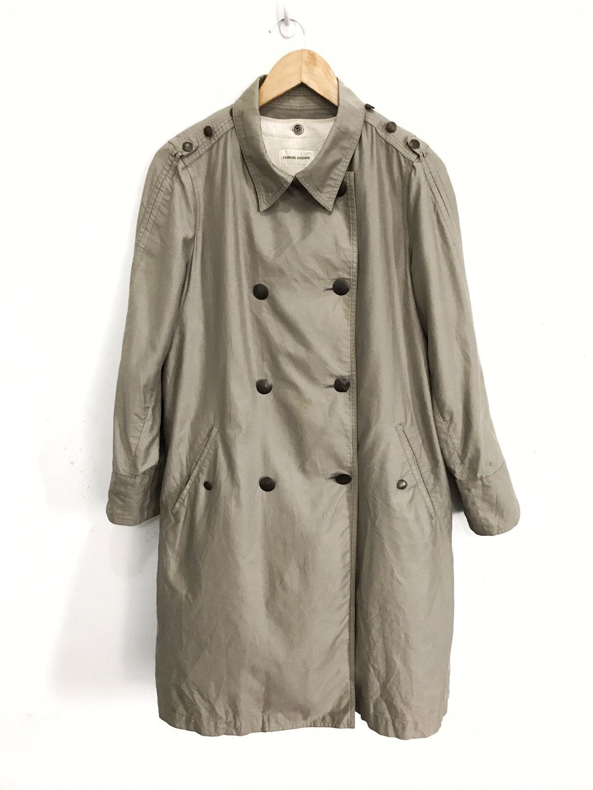 Tsumori Chisato Japanese Designer Tsumori Chisato Trench Coat Size US M / EU 48-50 / 2 - 1 Thumbnail