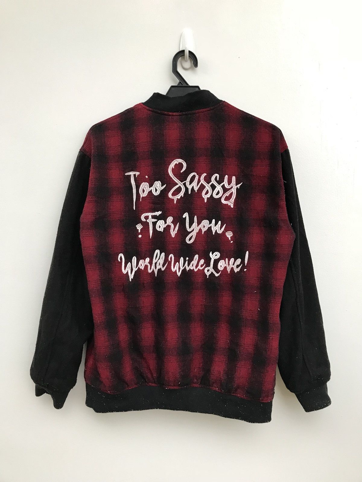 Bones × Designer × Japanese Brand World Wide Love Reversible Skull Cross Bones Jacket Size US S / EU 44-46 / 1 - 2 Thumbnail