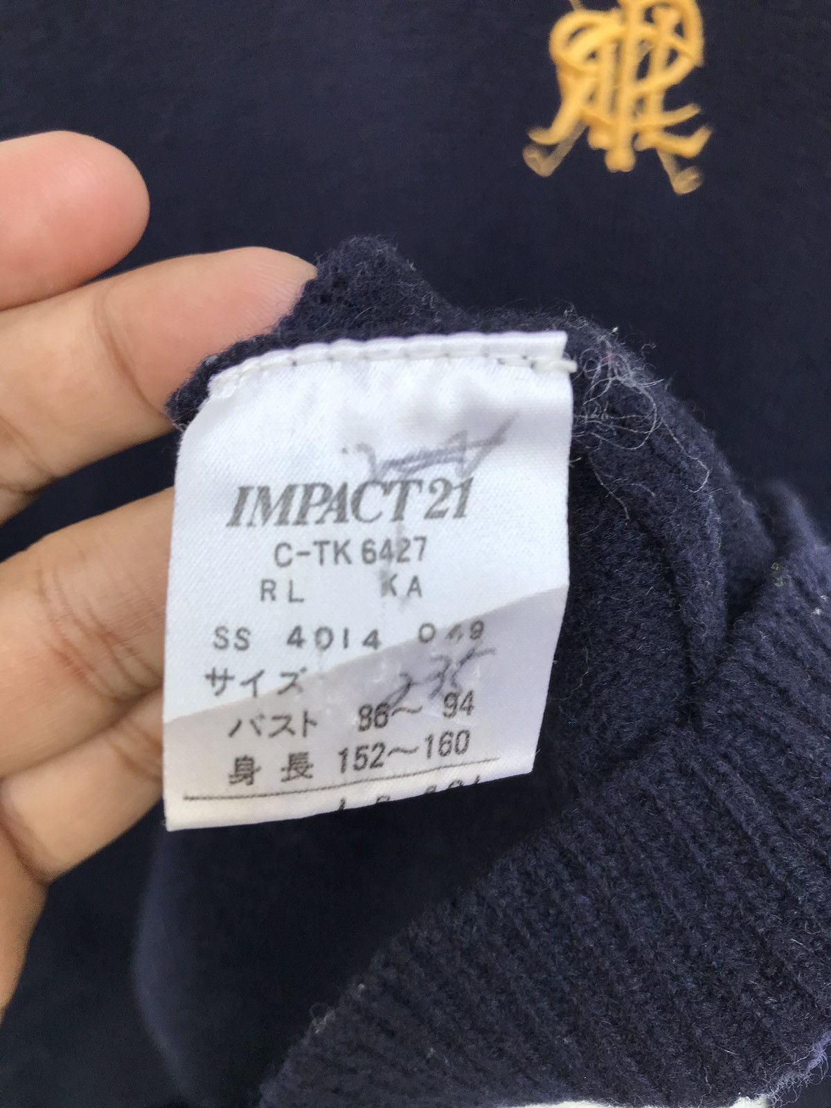 Polo Ralph Lauren Vintage Ralph Lauren PRL Logo Wool Knit Sweatshirt Size US L / EU 52-54 / 3 - 6 Thumbnail