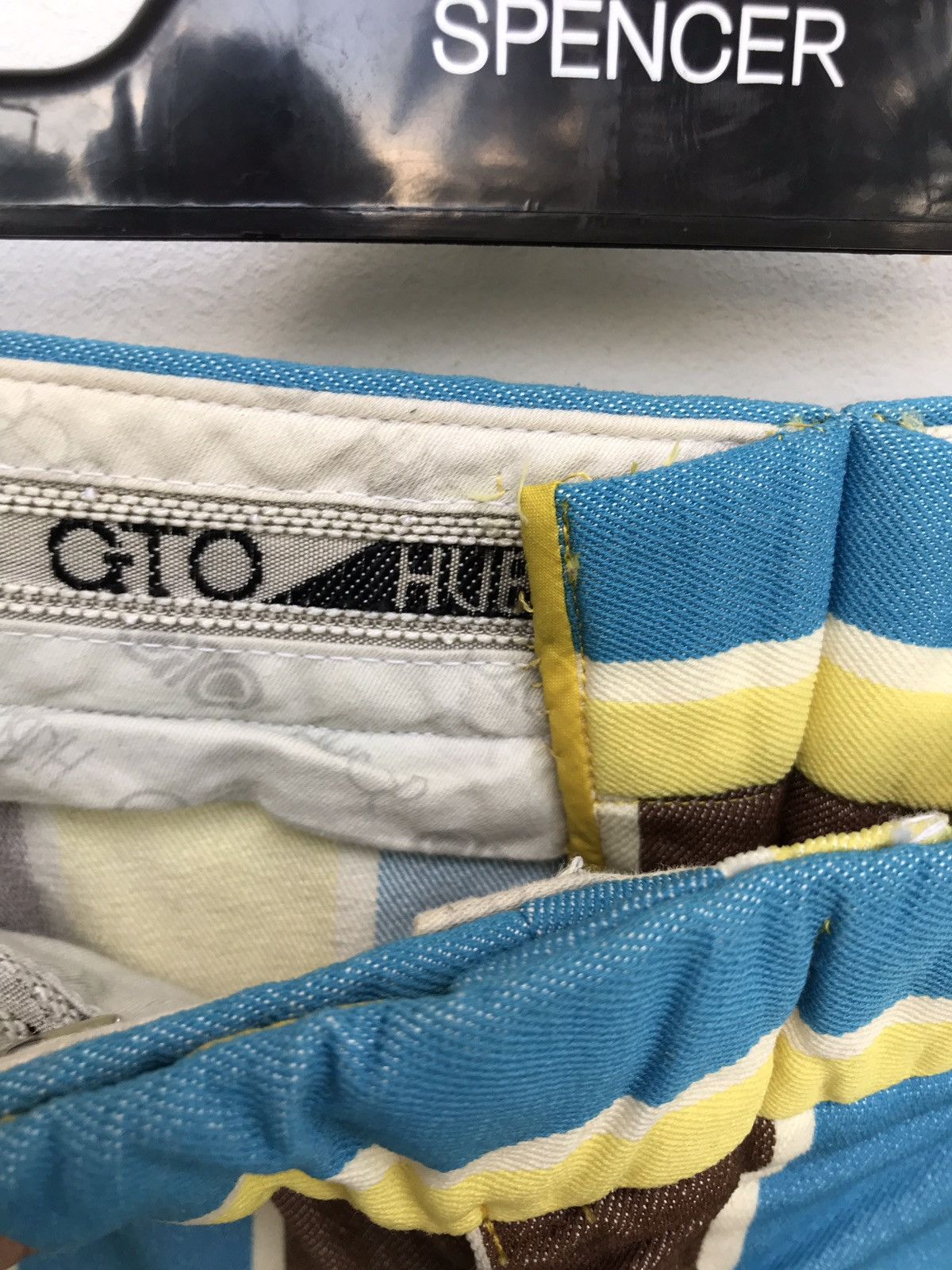 Japanese Brand × Vintage Vintage Japanese Brand Huber GTO Stripes Wide Leg Pants Size US 26 / EU 42 - 7 Thumbnail