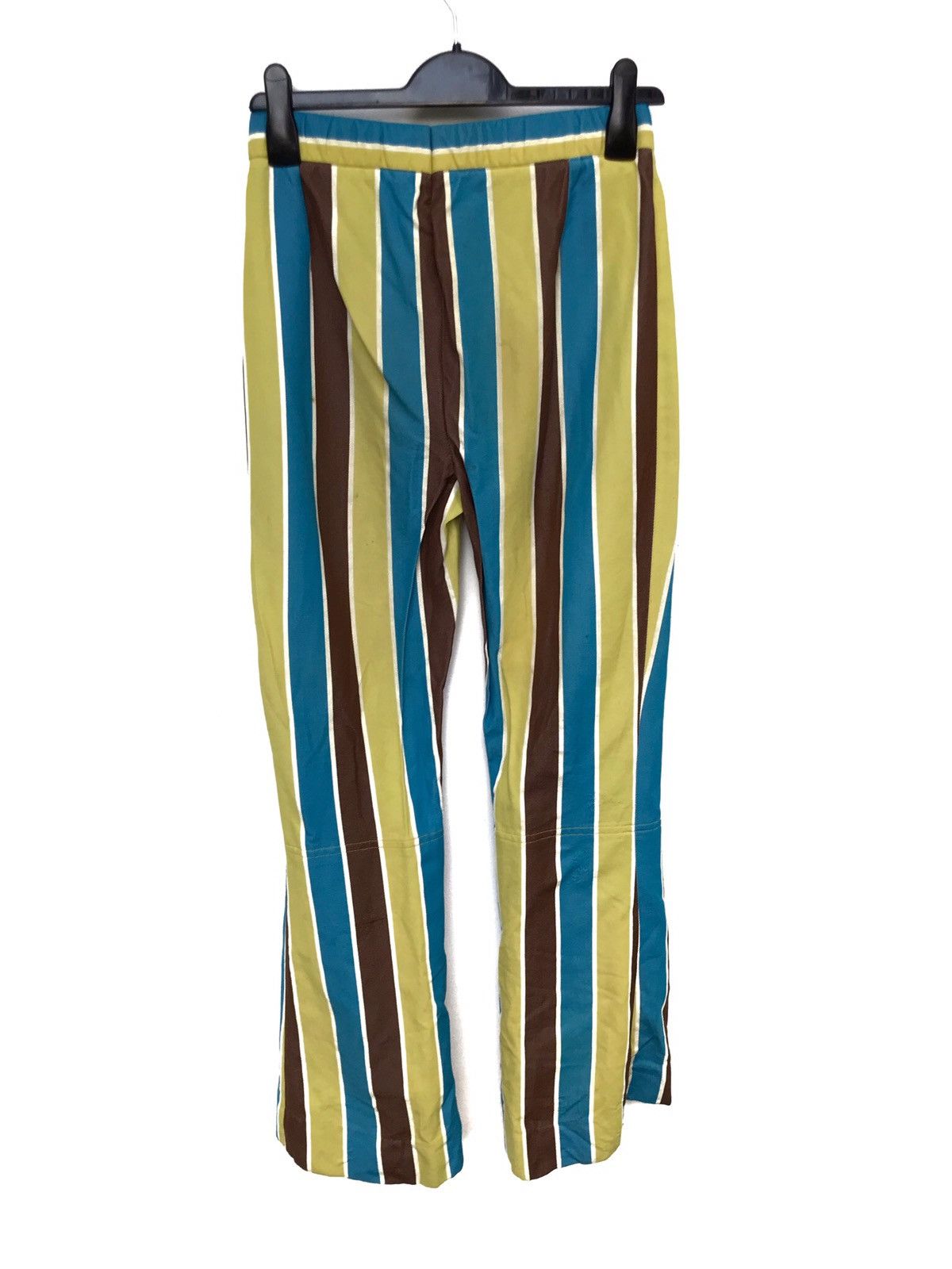 Japanese Brand × Vintage Vintage Japanese Brand Huber GTO Stripes Wide Leg Pants Size US 26 / EU 42 - 2 Thumbnail