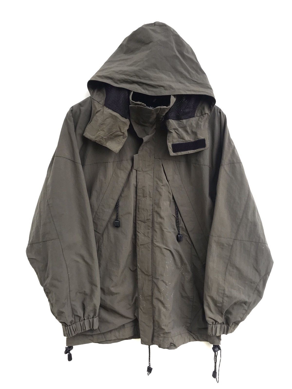 SHIPS Ships Japan Hoodie Nylon Parka Jacket Streetwear Style Size US M / EU 48-50 / 2 - 2 Thumbnail