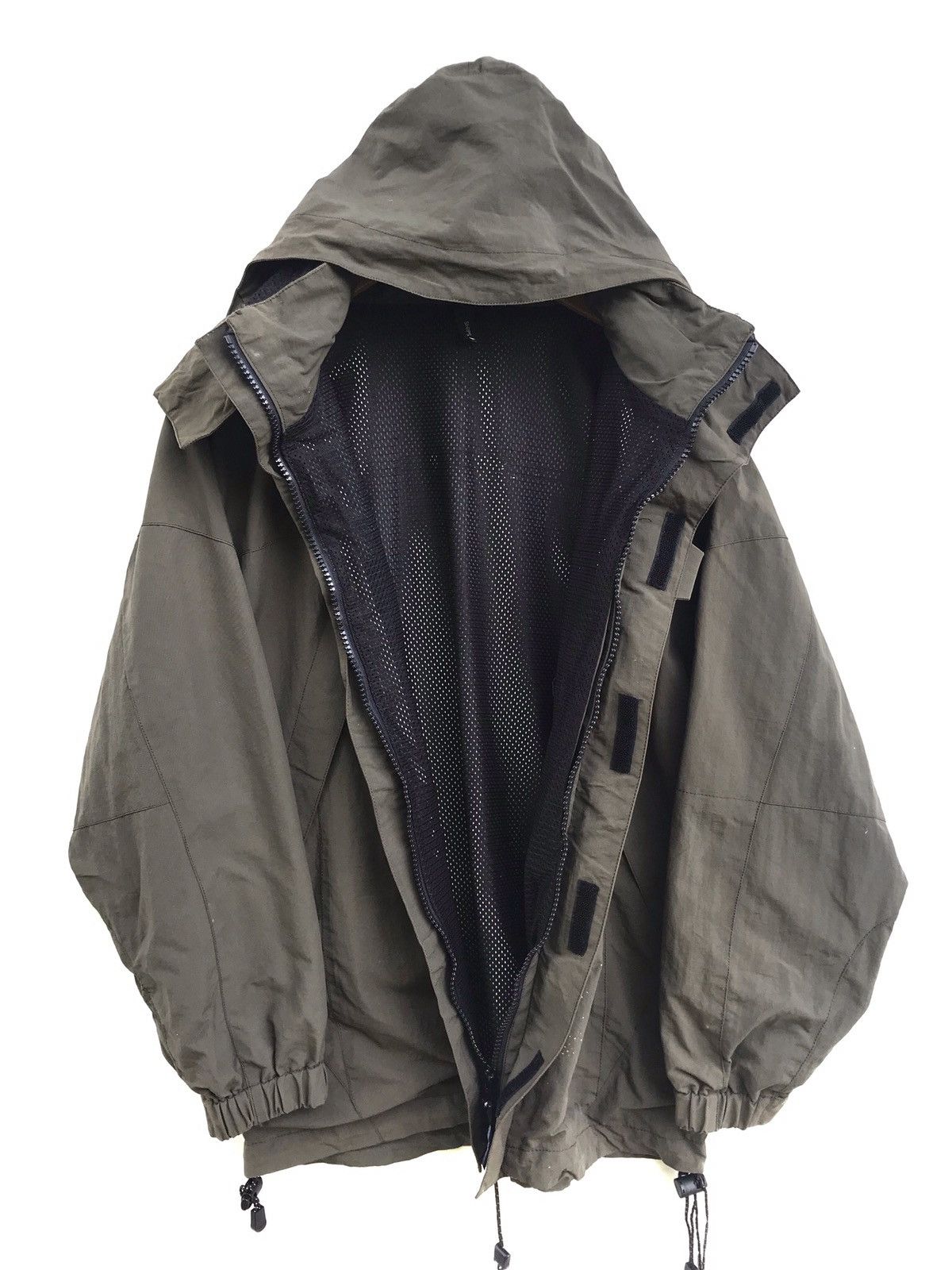 SHIPS Ships Japan Hoodie Nylon Parka Jacket Streetwear Style Size US M / EU 48-50 / 2 - 3 Thumbnail