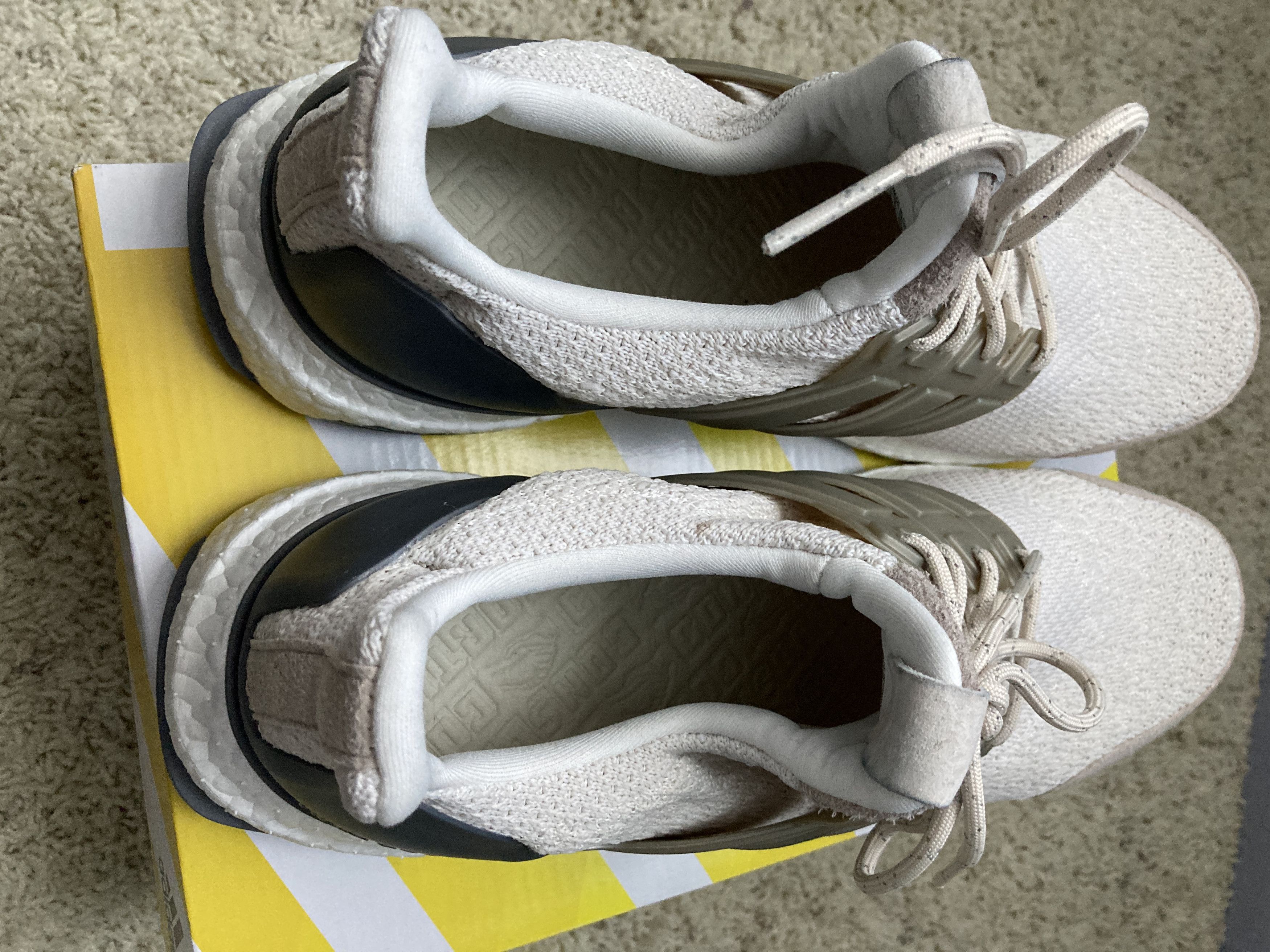 Adidas Ultraboost Lux VINTAGE WHITE/CHALK WHITE/CLEAR BROWN DB0338 Size US 8.5 / EU 41-42 - 10 Thumbnail