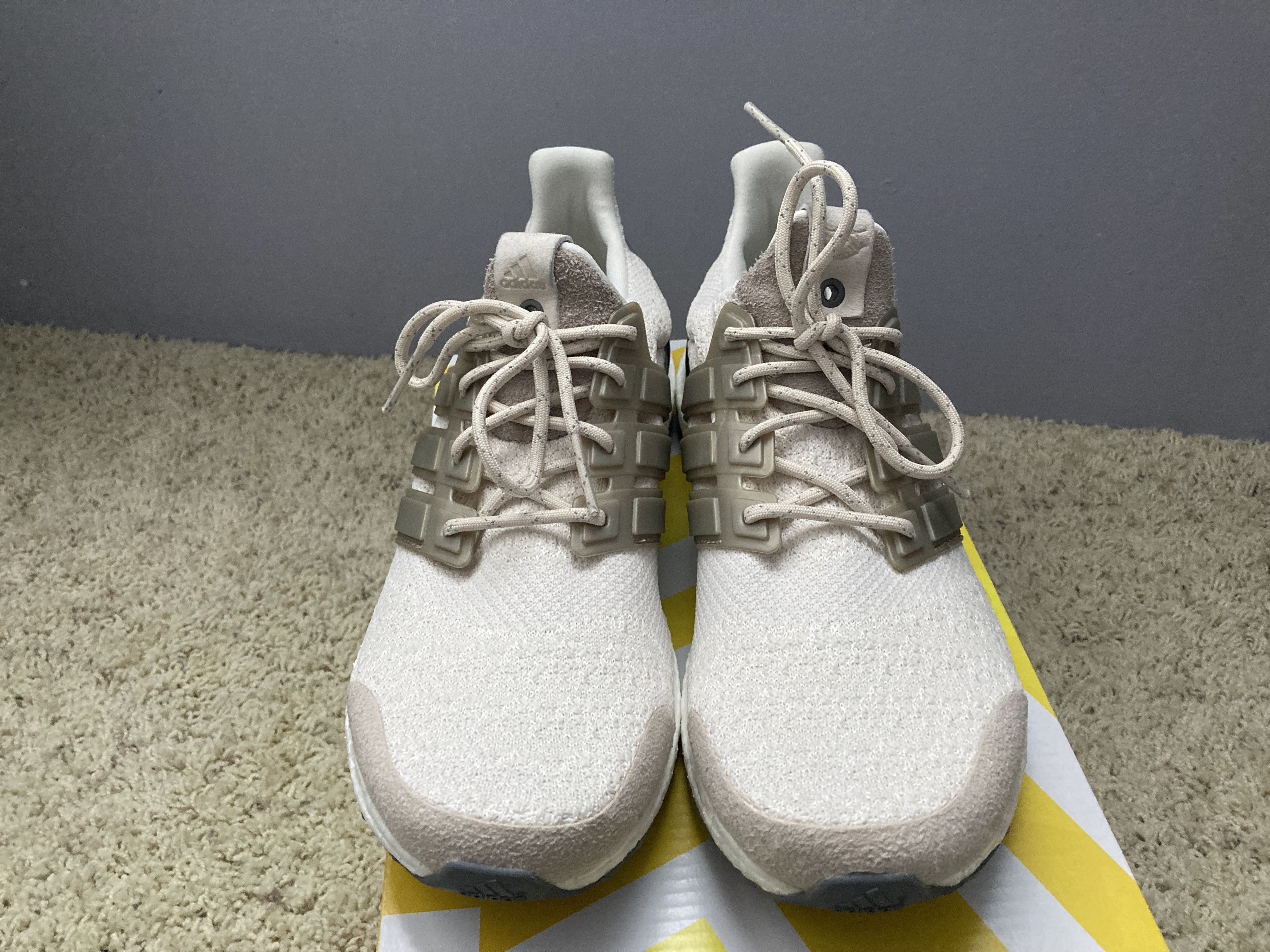 Adidas Ultraboost Lux VINTAGE WHITE/CHALK WHITE/CLEAR BROWN DB0338 Size US 8.5 / EU 41-42 - 12 Thumbnail