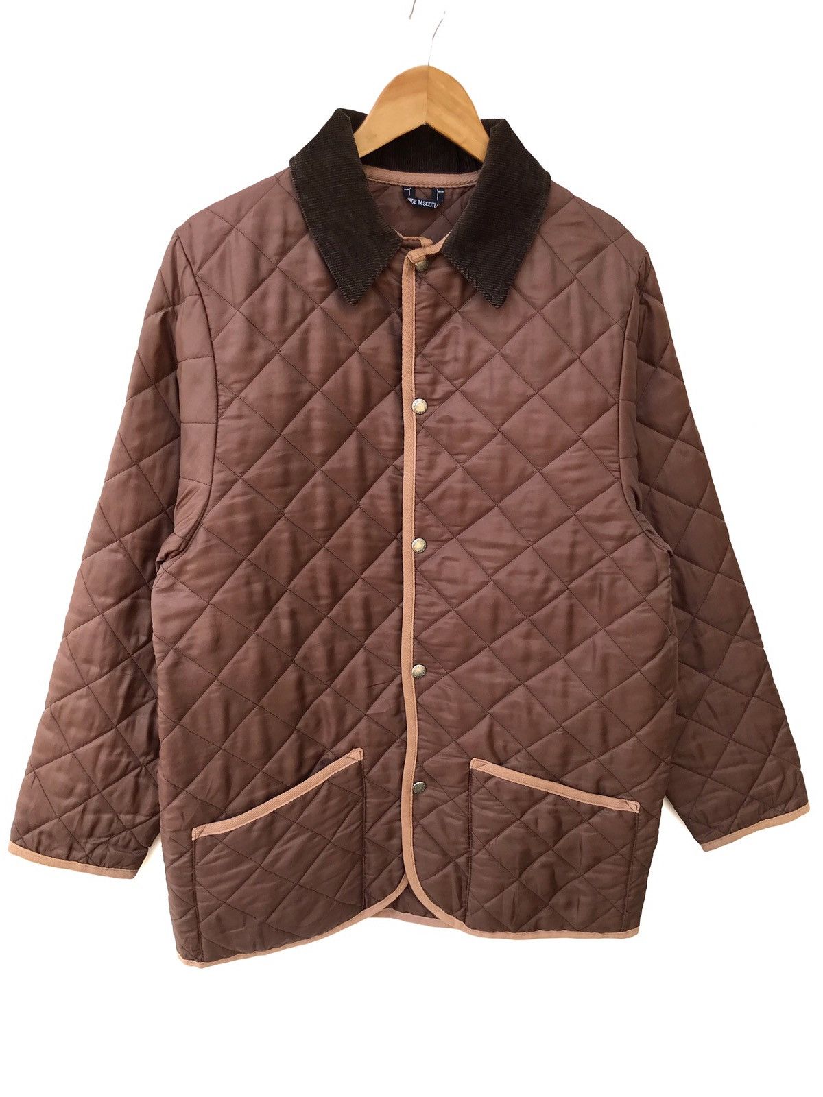 Mackintosh Mackintosh Quilted Button Jacket Made in Scotland Size US M / EU 48-50 / 2 - 1 Thumbnail