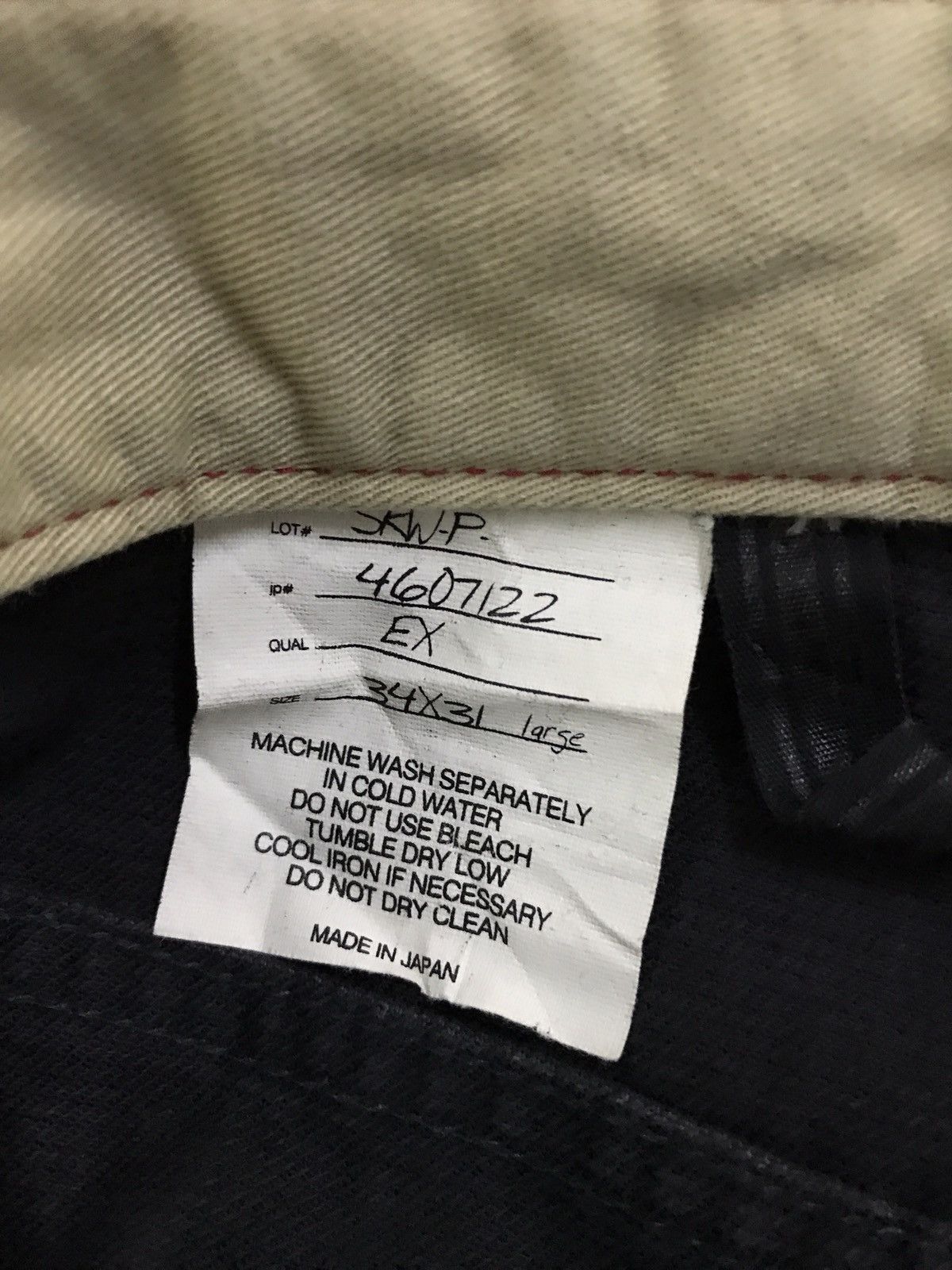 Japanese Brand Japan Scanner Fundamental Product Constructed Cargo Pants Size US 31 - 7 Thumbnail