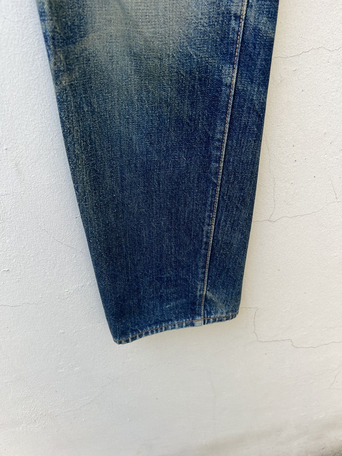 Denime VTG 90s DENIME Orizzonti Ageing Mud Denim Selvedge Jeans Size US 30 / EU 46 - 10 Thumbnail